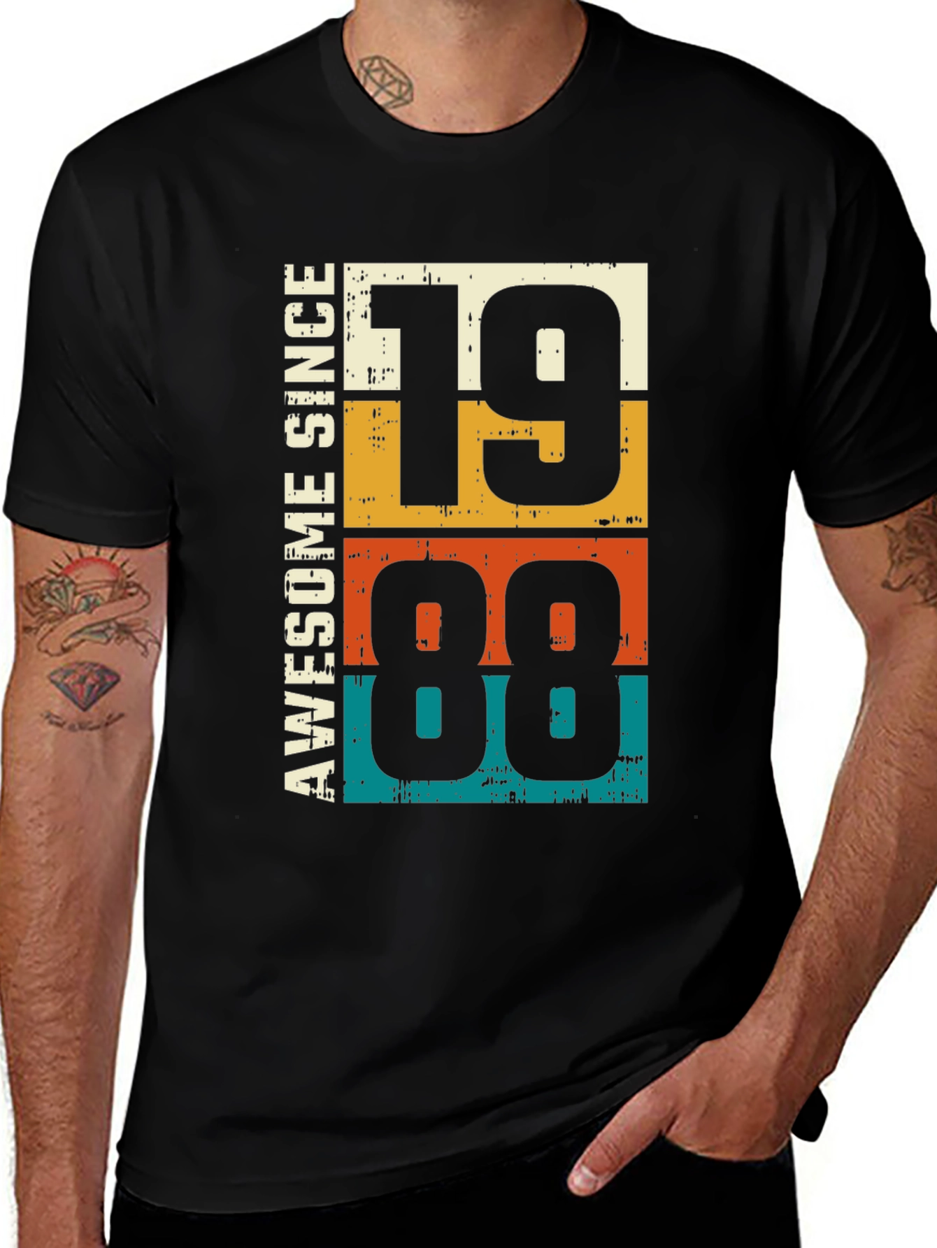 Awesome Since 1988 Retro Birthday T-Shirt
