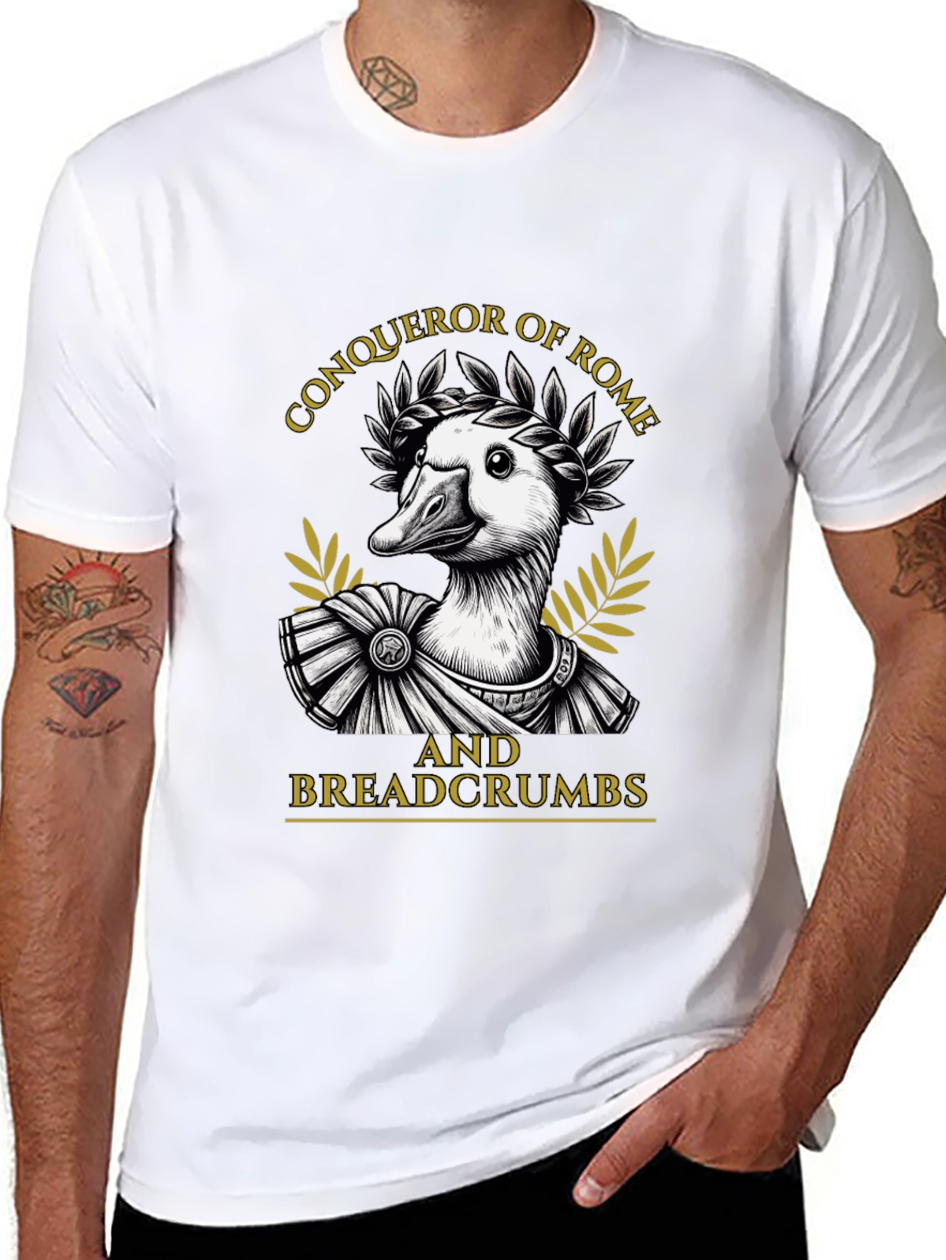 Conqueror of Rome Duck T-Shirt