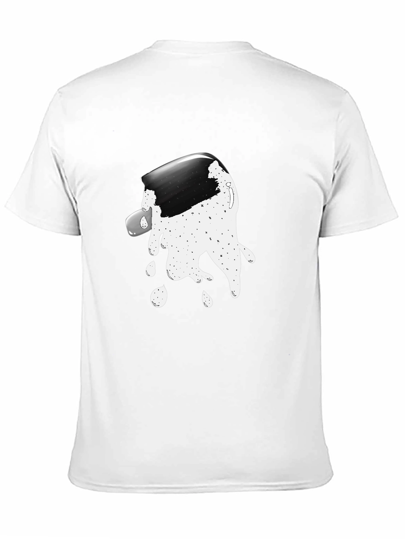 Melting Ice Cream Graphic T-Shirt