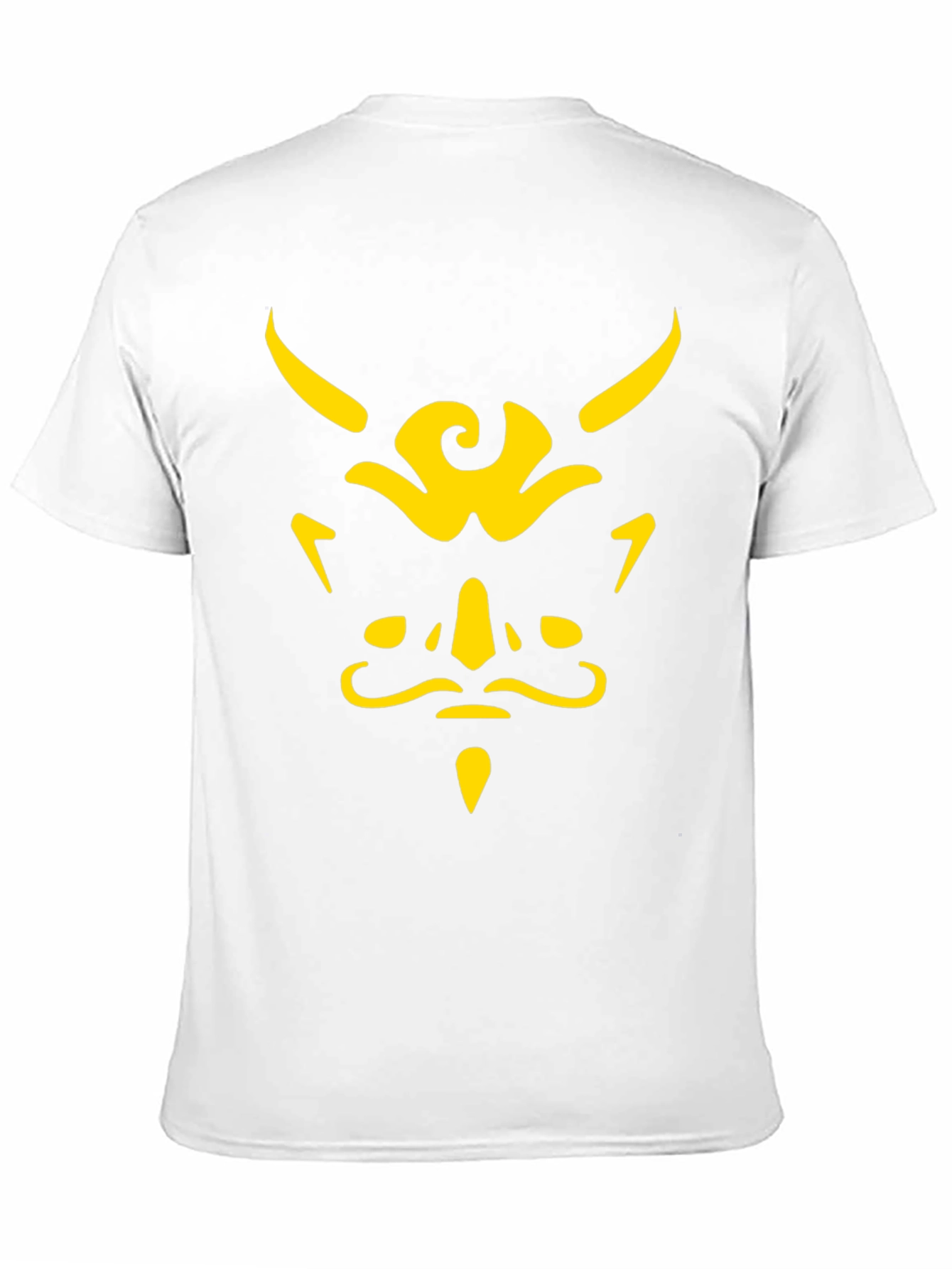 Demon Face Graphic Tee - Black T-Shirt