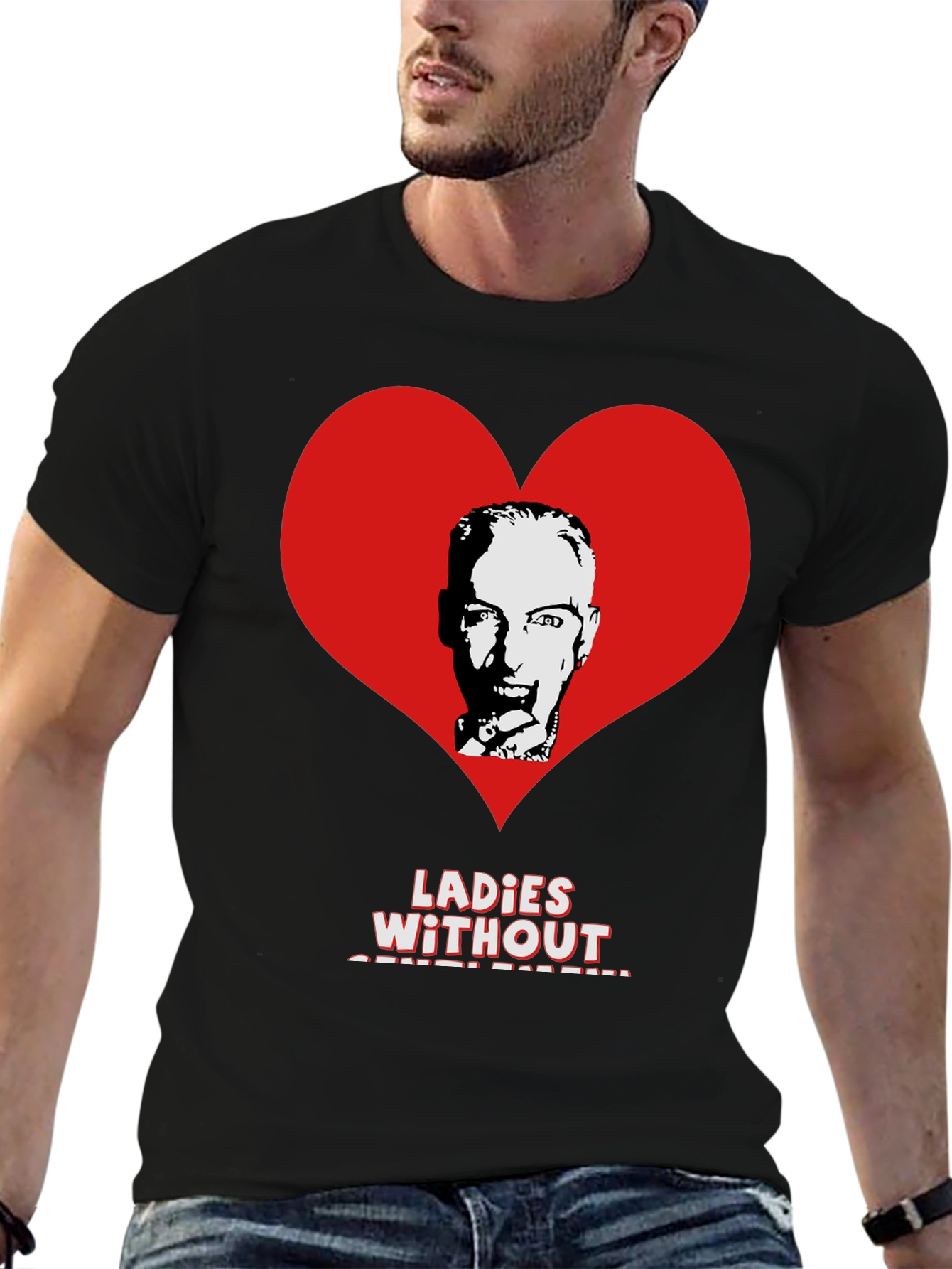 Ladies Without T-Shirt Graphic Tee