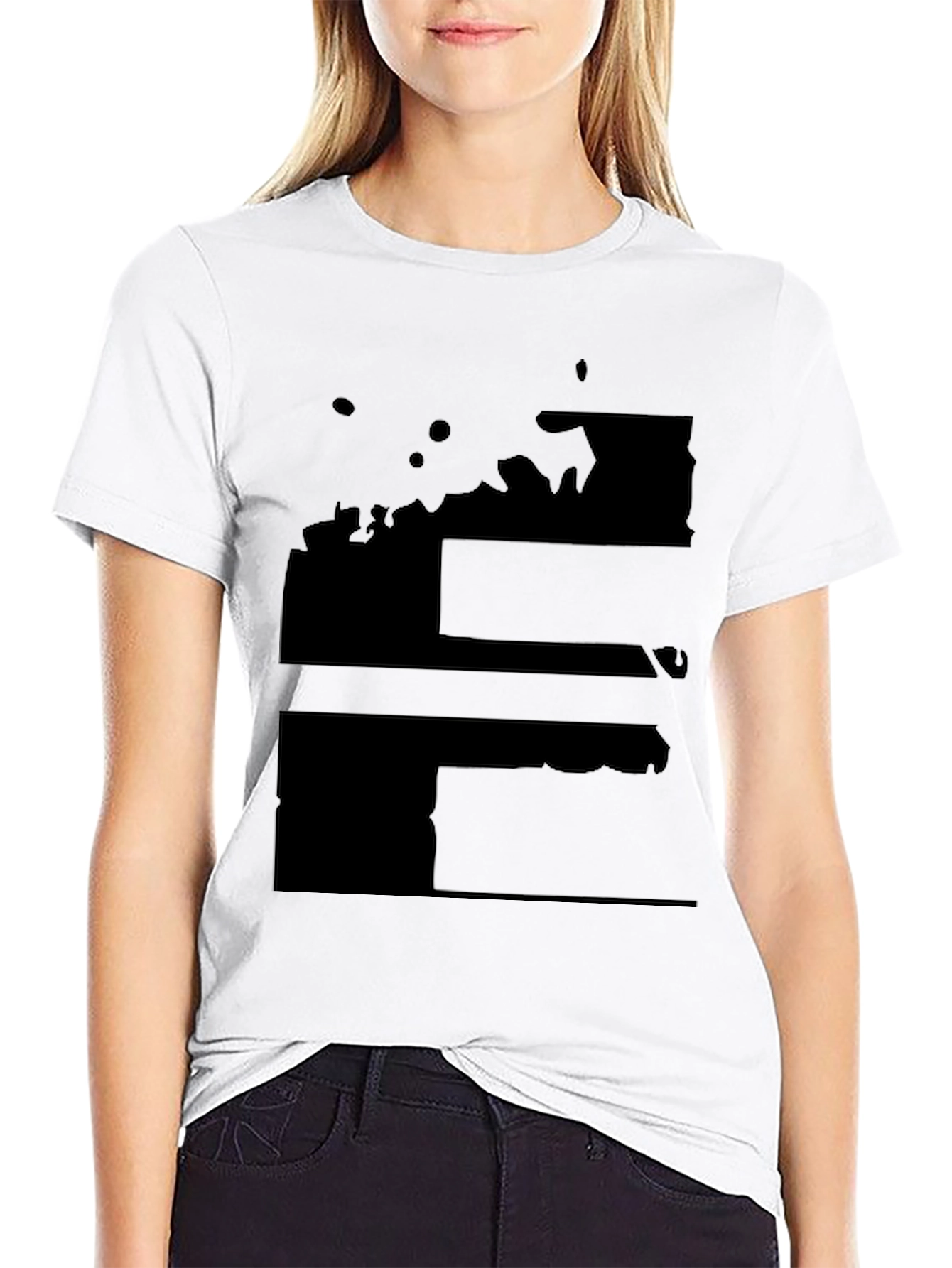 Mens Black Graphic Tee