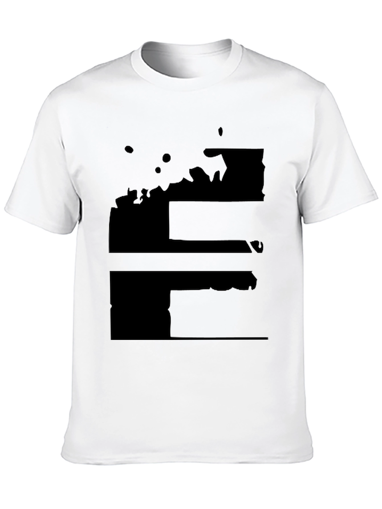 Mens Black Graphic Tee
