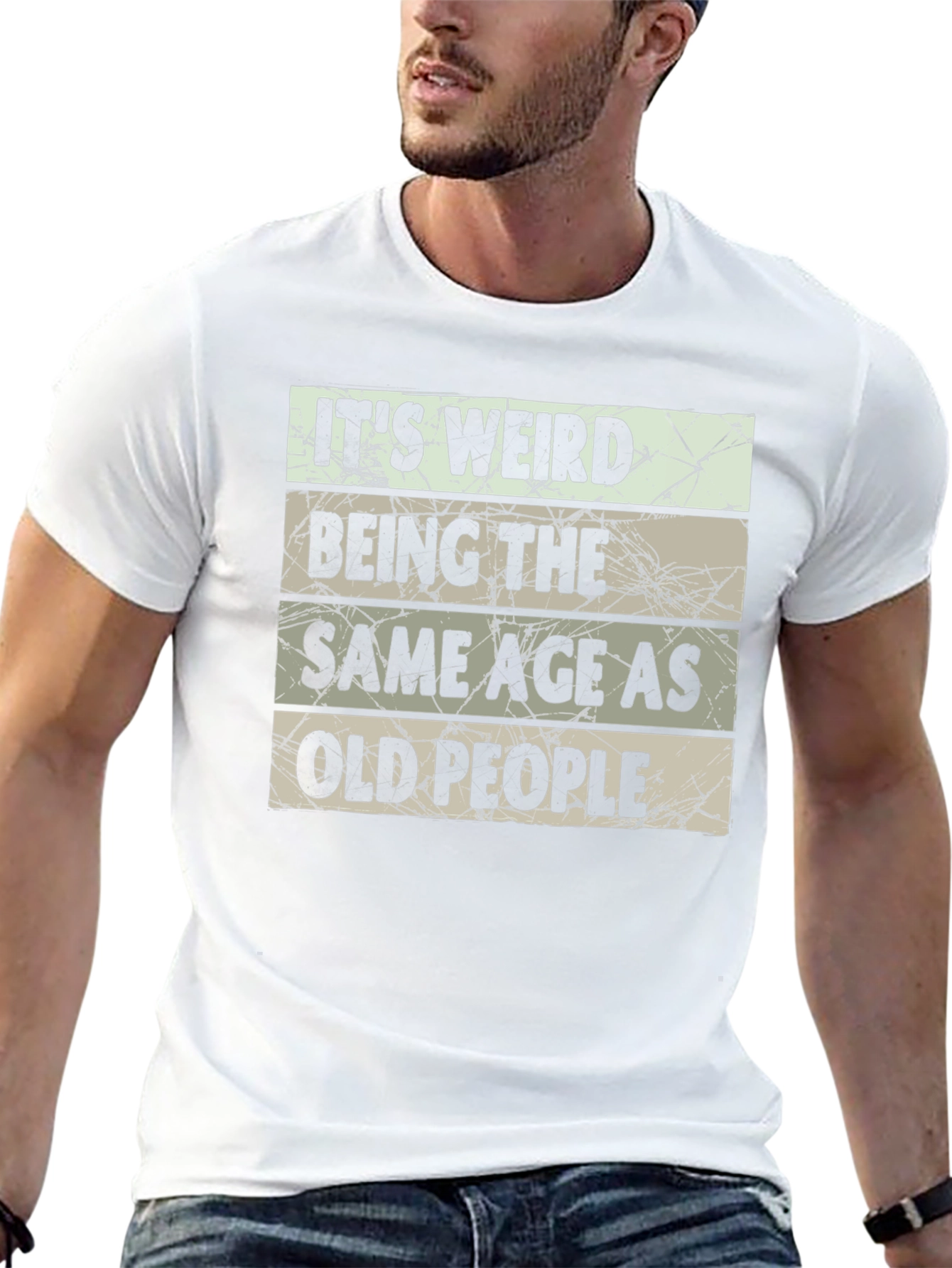 Funny Age Humor Graphic T-Shirt