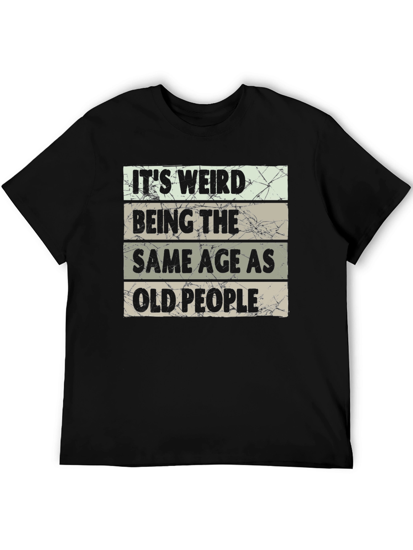 Funny Age Humor Graphic T-Shirt
