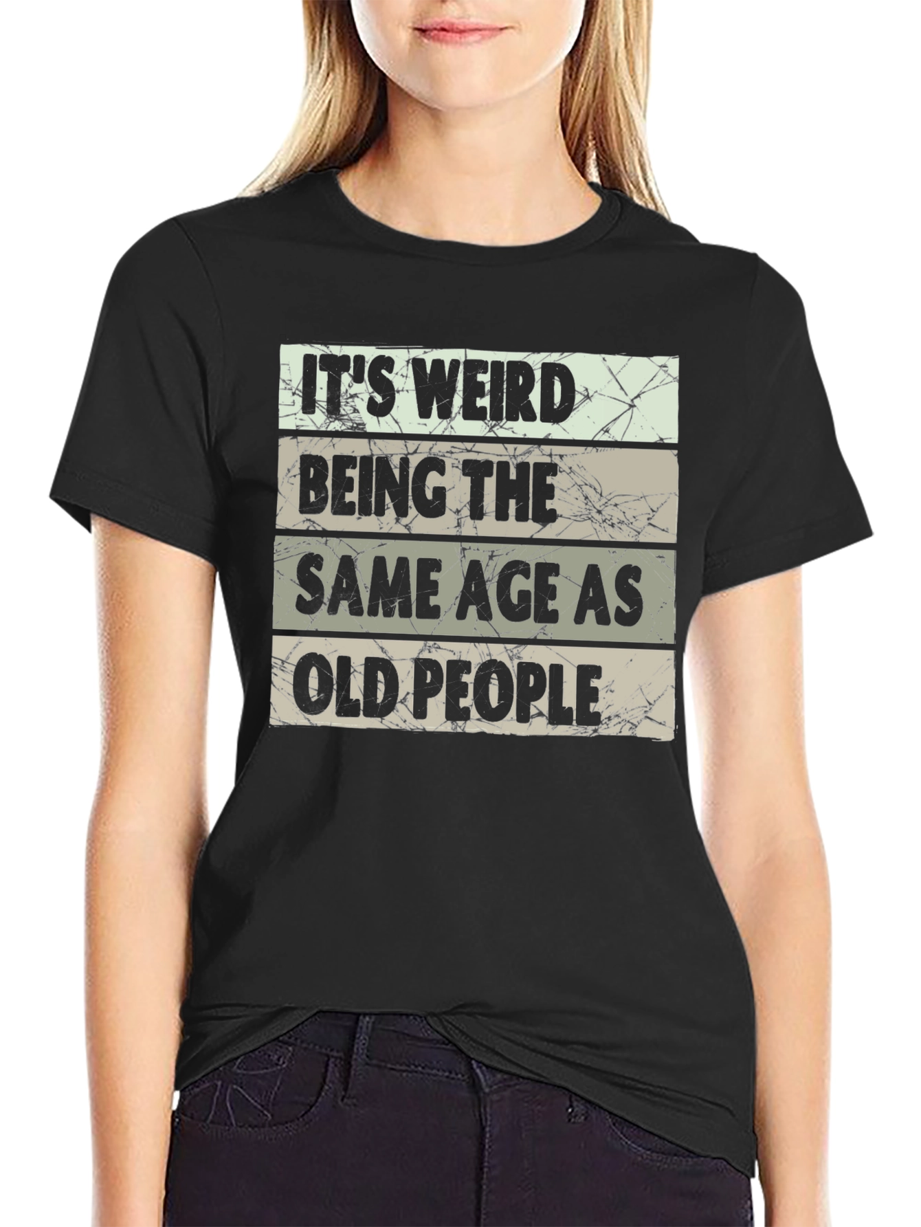 Funny Age Humor Graphic T-Shirt