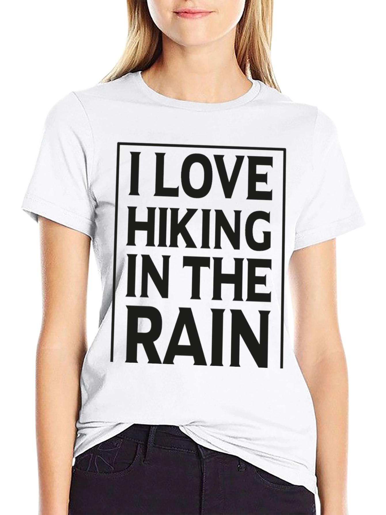 Hiking in the Rain Graphic Tee
