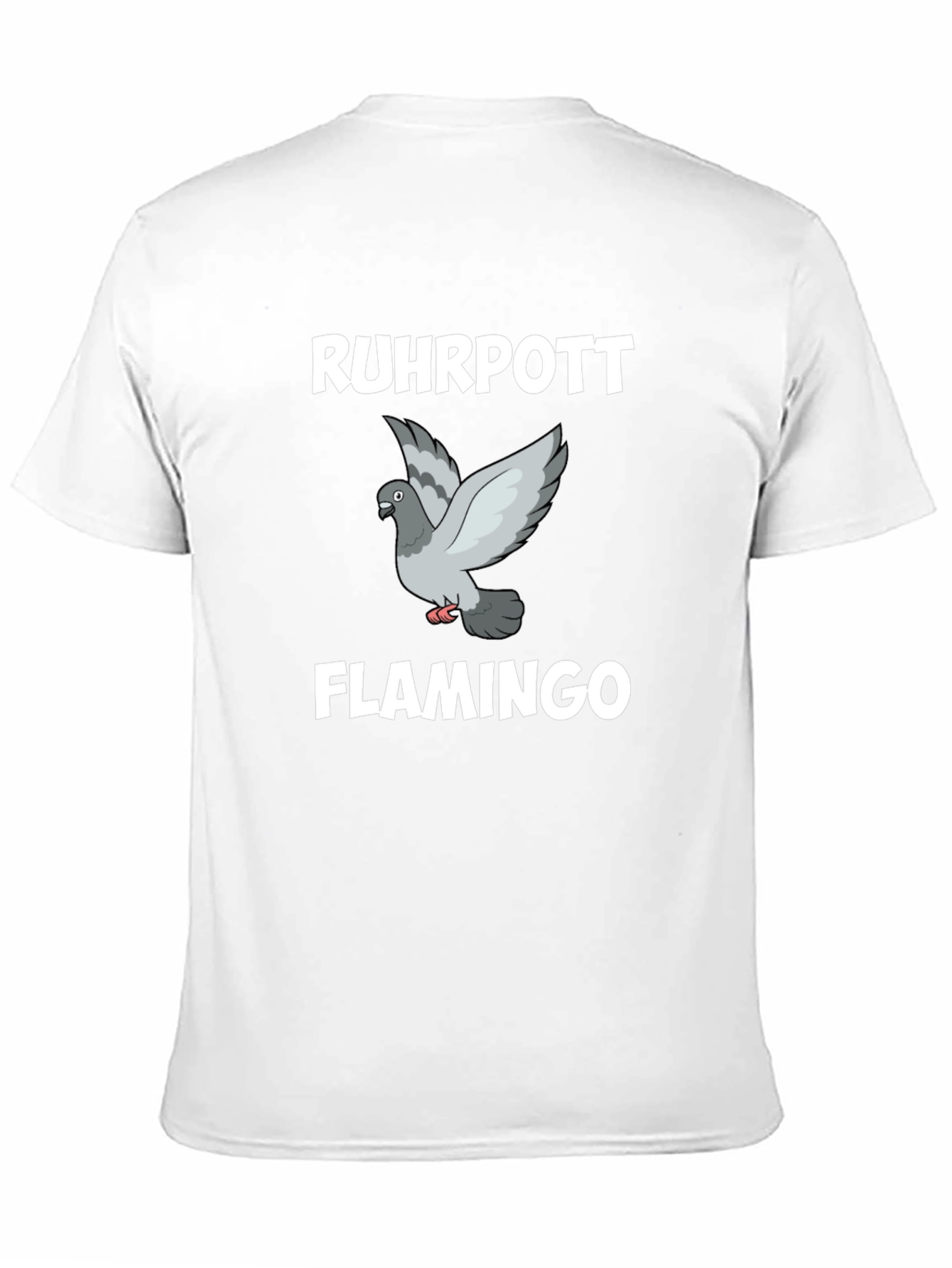 Ruhrpott Flamingo T-Shirt - Novelty Graphic Tee