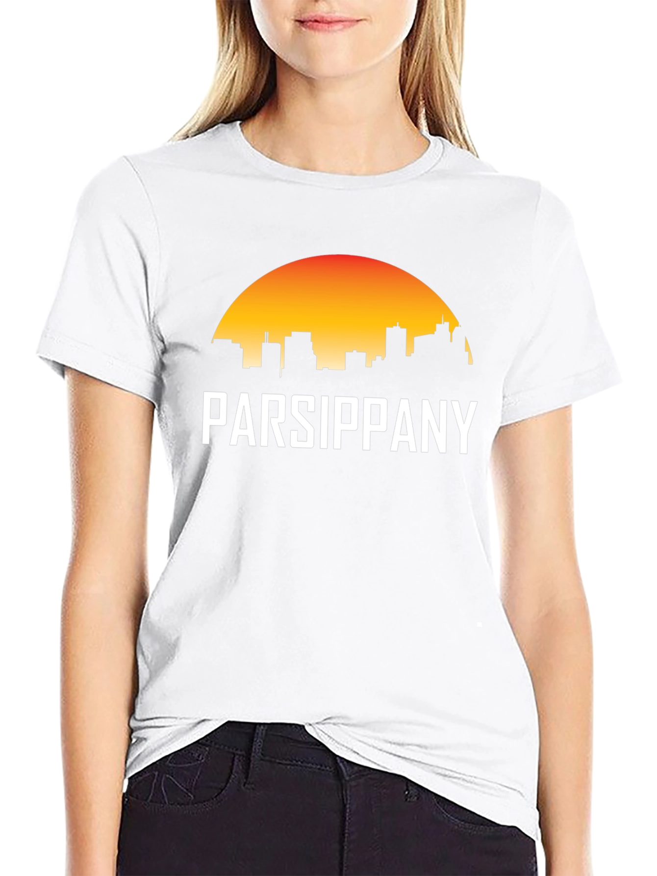 Parsippany Graphic T-Shirt City Skyline Tee