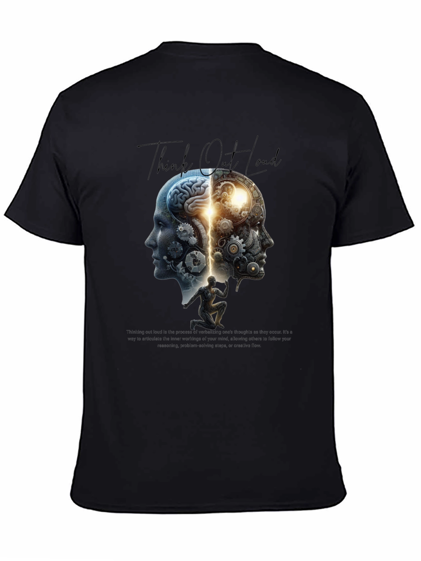 Think Out Loud T-Shirt - Mind Gears Design