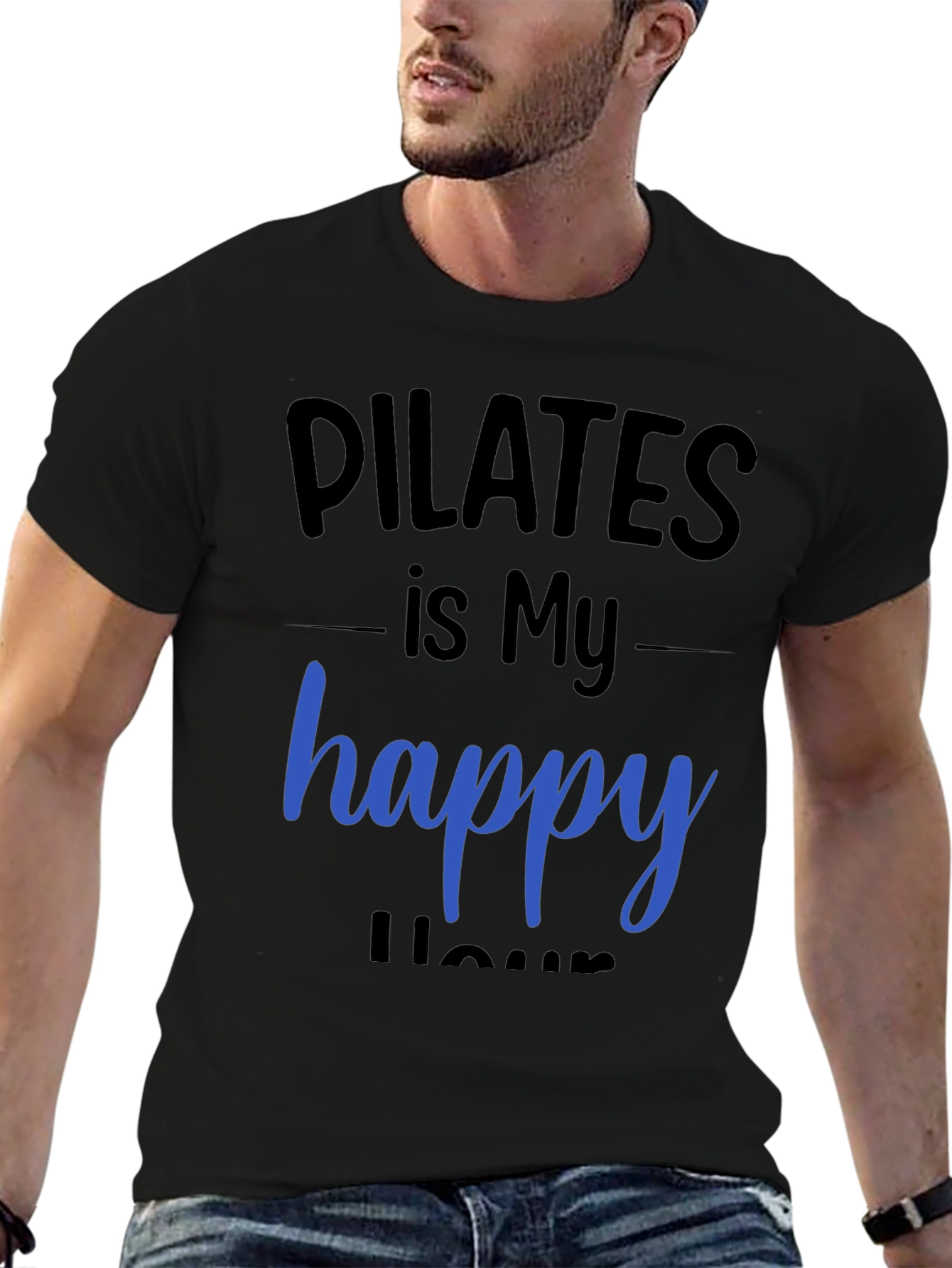 Pilates Happy Hour Graphic Tee