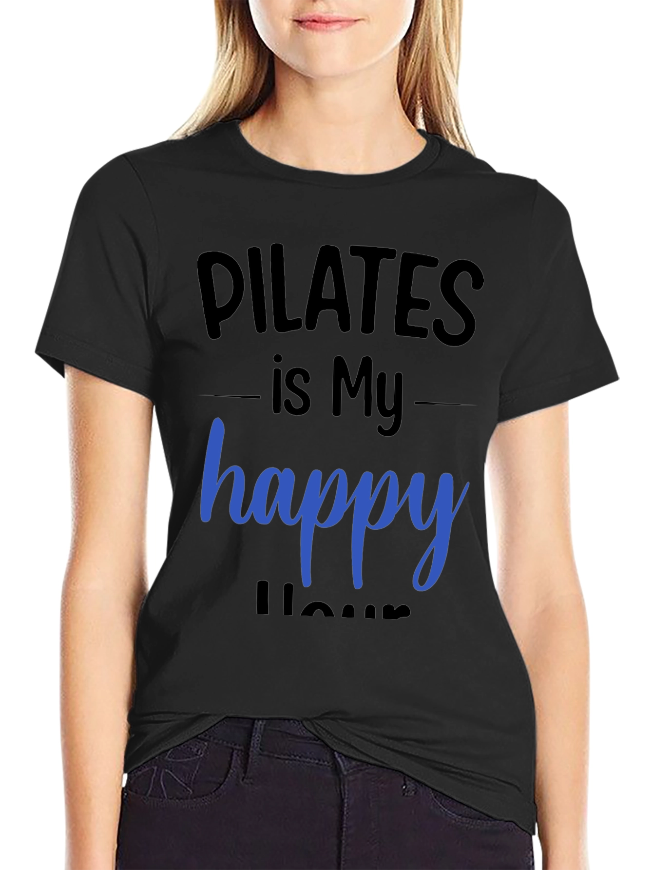 Pilates Happy Hour Graphic Tee