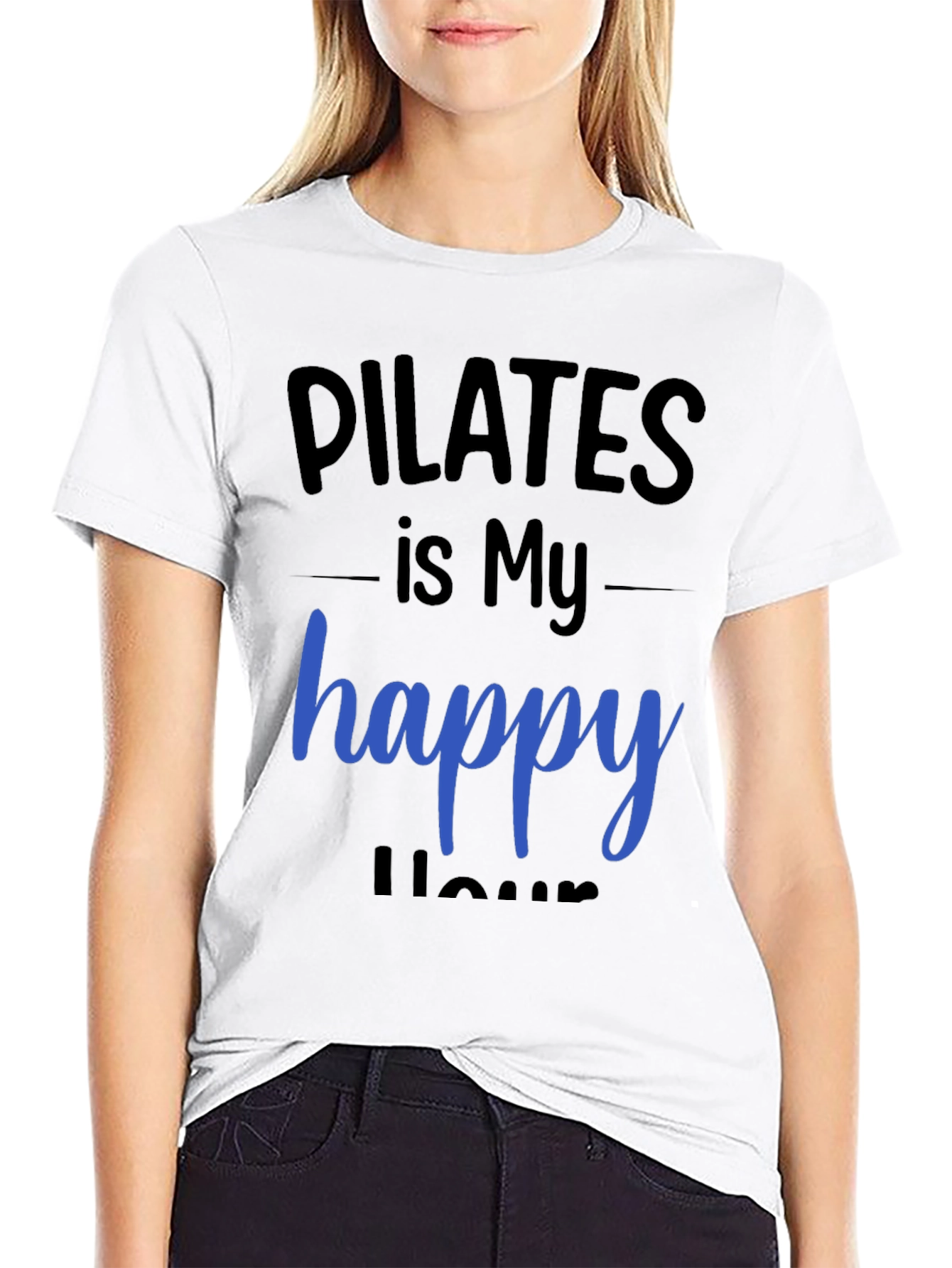 Pilates Happy Hour Graphic Tee