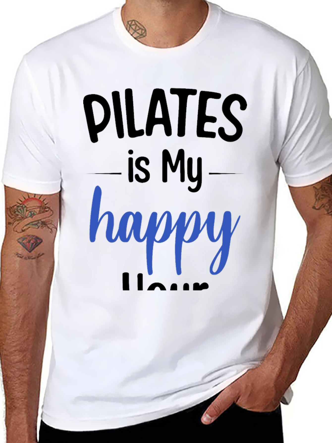 Pilates Happy Hour Graphic Tee