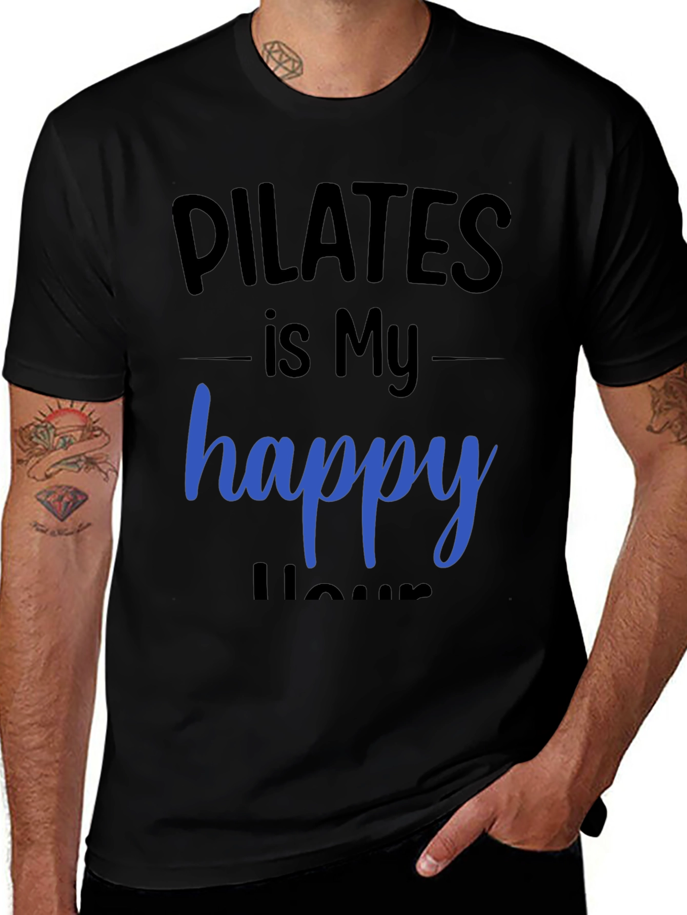 Pilates Happy Hour Graphic Tee