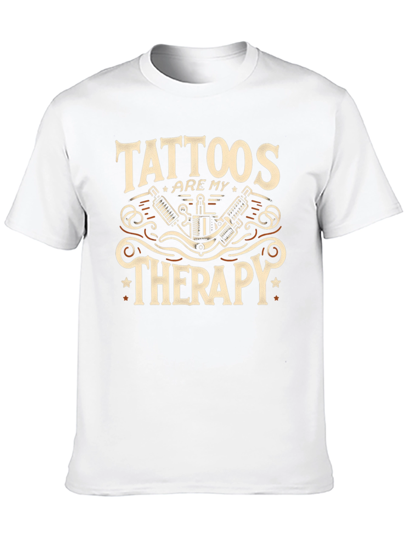 Tattoos Are My Therapy Graphic Tee - Black
