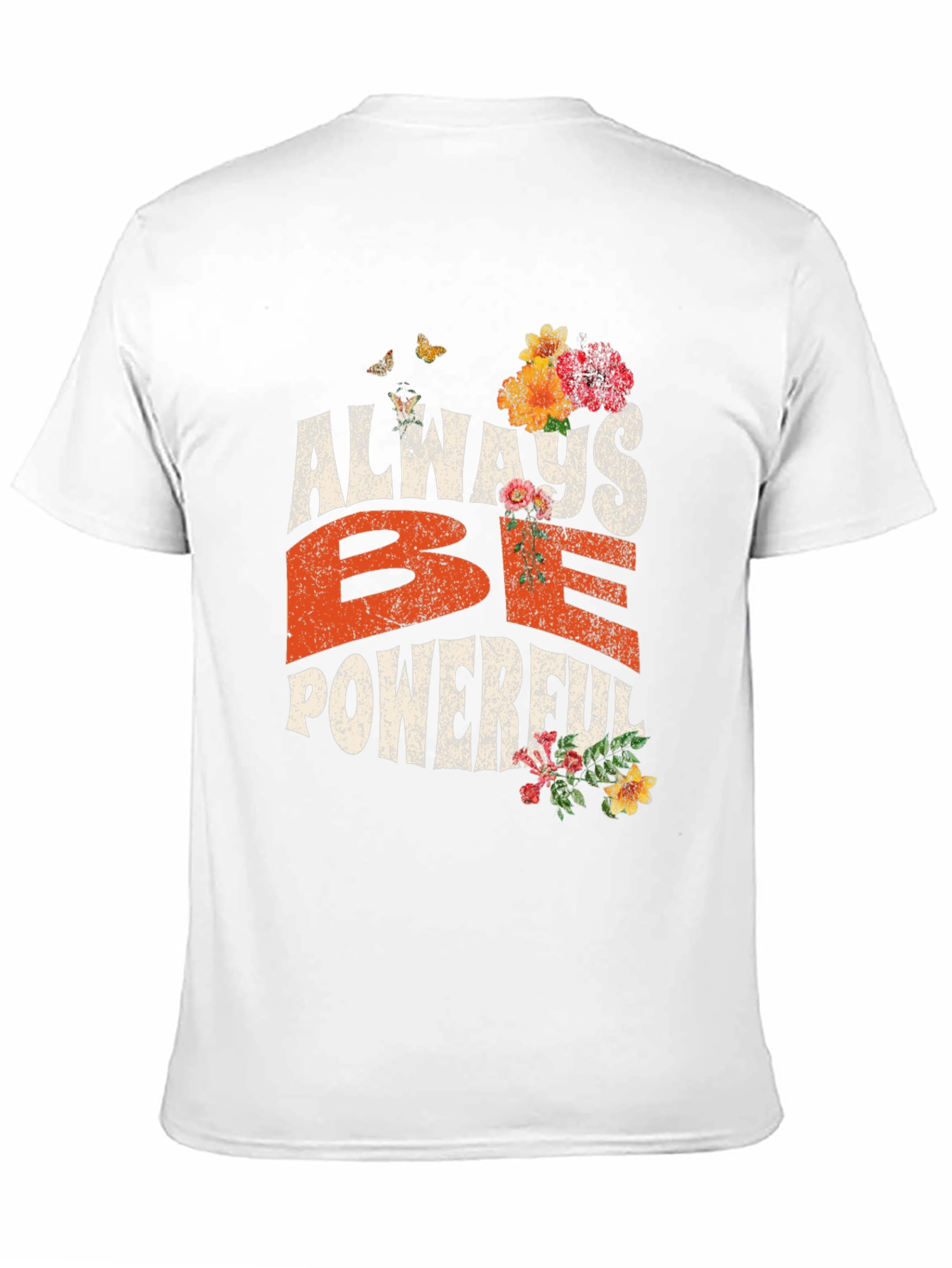 Always Be Powerful Graphic Tee - Unisex Black T-Shirt