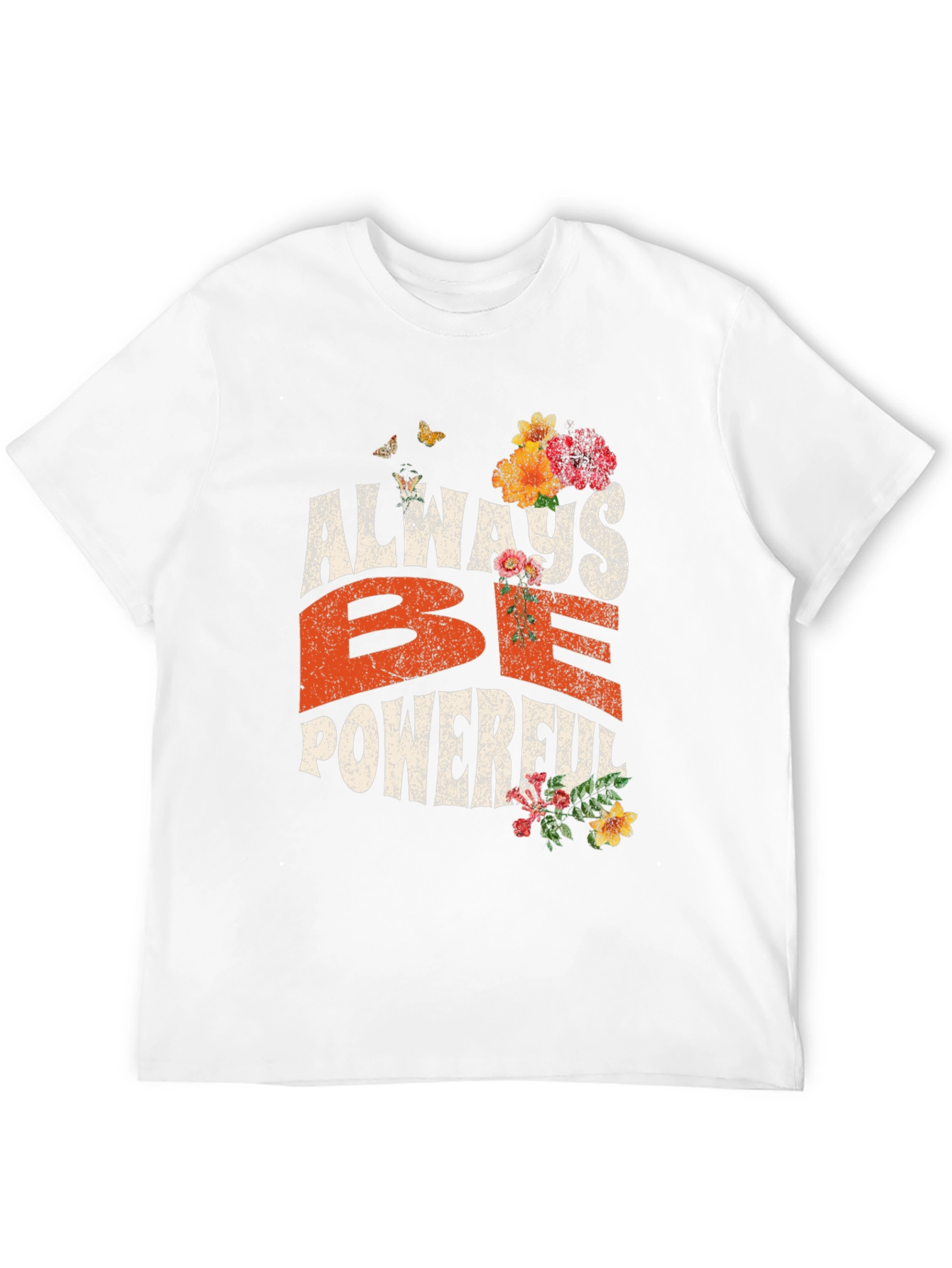 Always Be Powerful Graphic Tee - Unisex Black T-Shirt