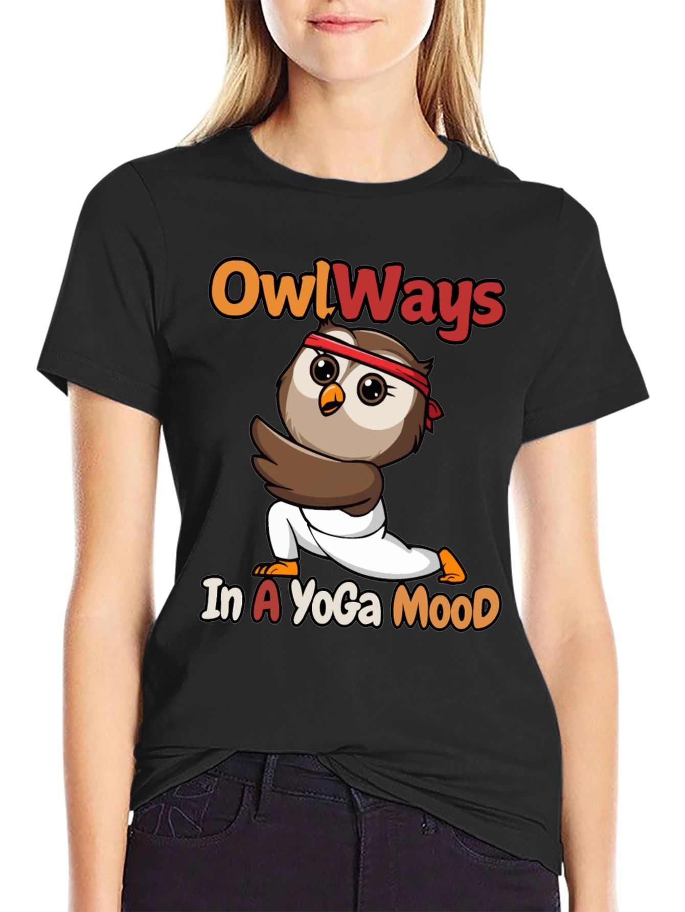 Owl Ways In A Yoga Mood T-Shirt