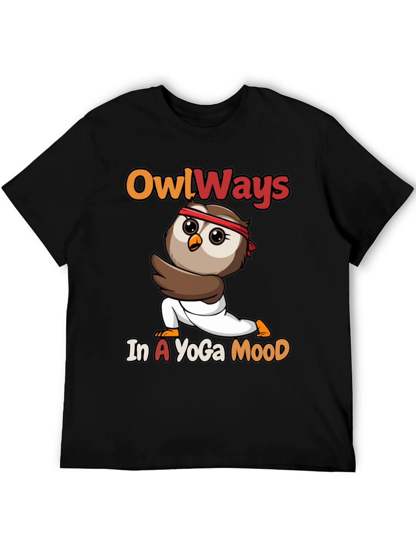 Owl Ways In A Yoga Mood T-Shirt