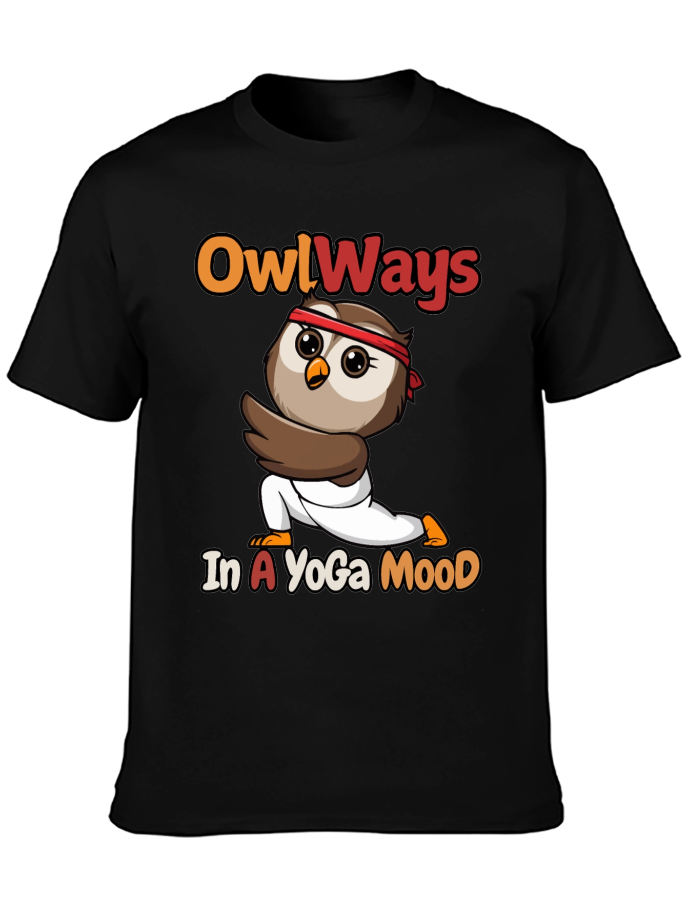 Owl Ways In A Yoga Mood T-Shirt