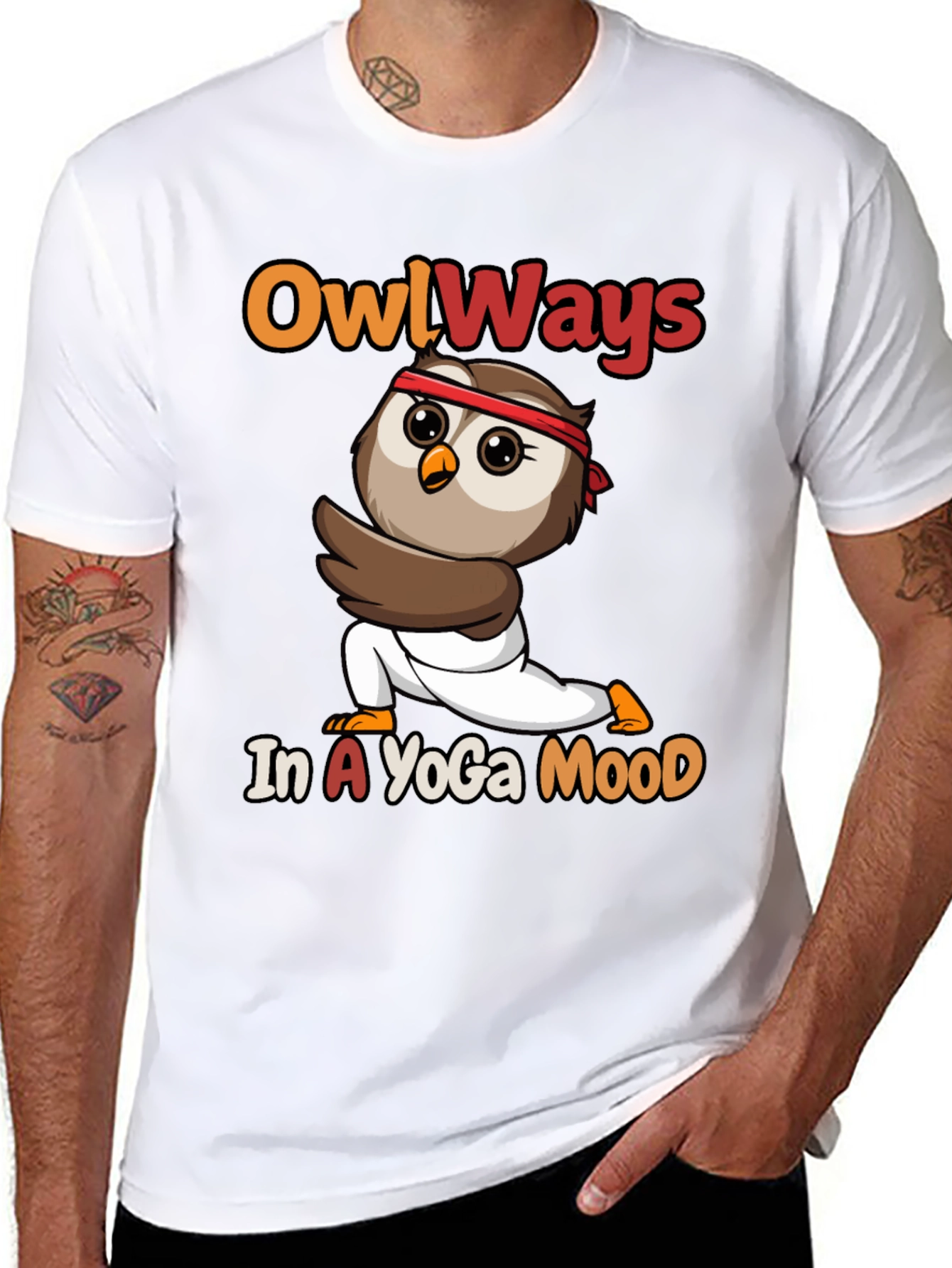 Owl Ways In A Yoga Mood T-Shirt
