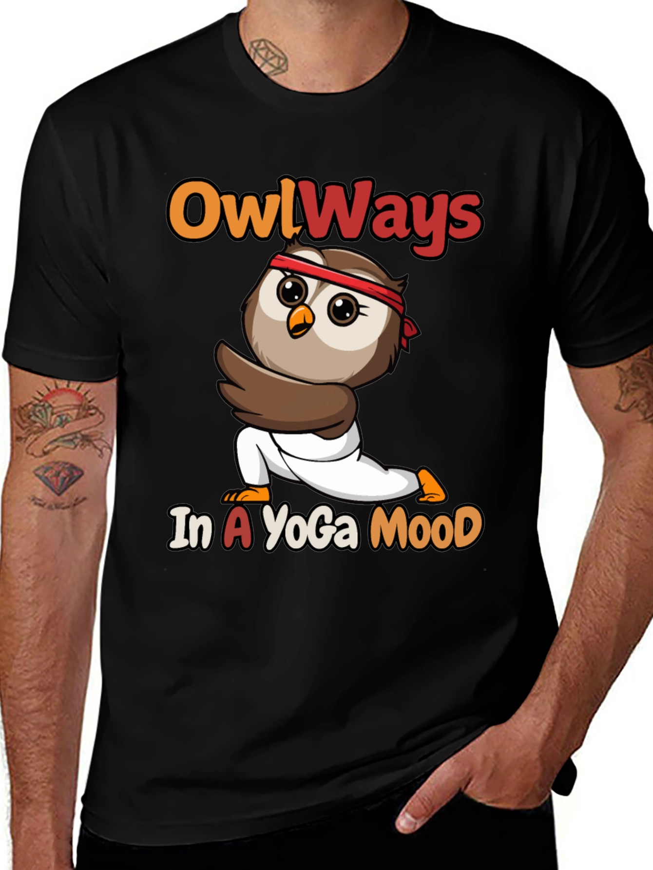 Owl Ways In A Yoga Mood T-Shirt
