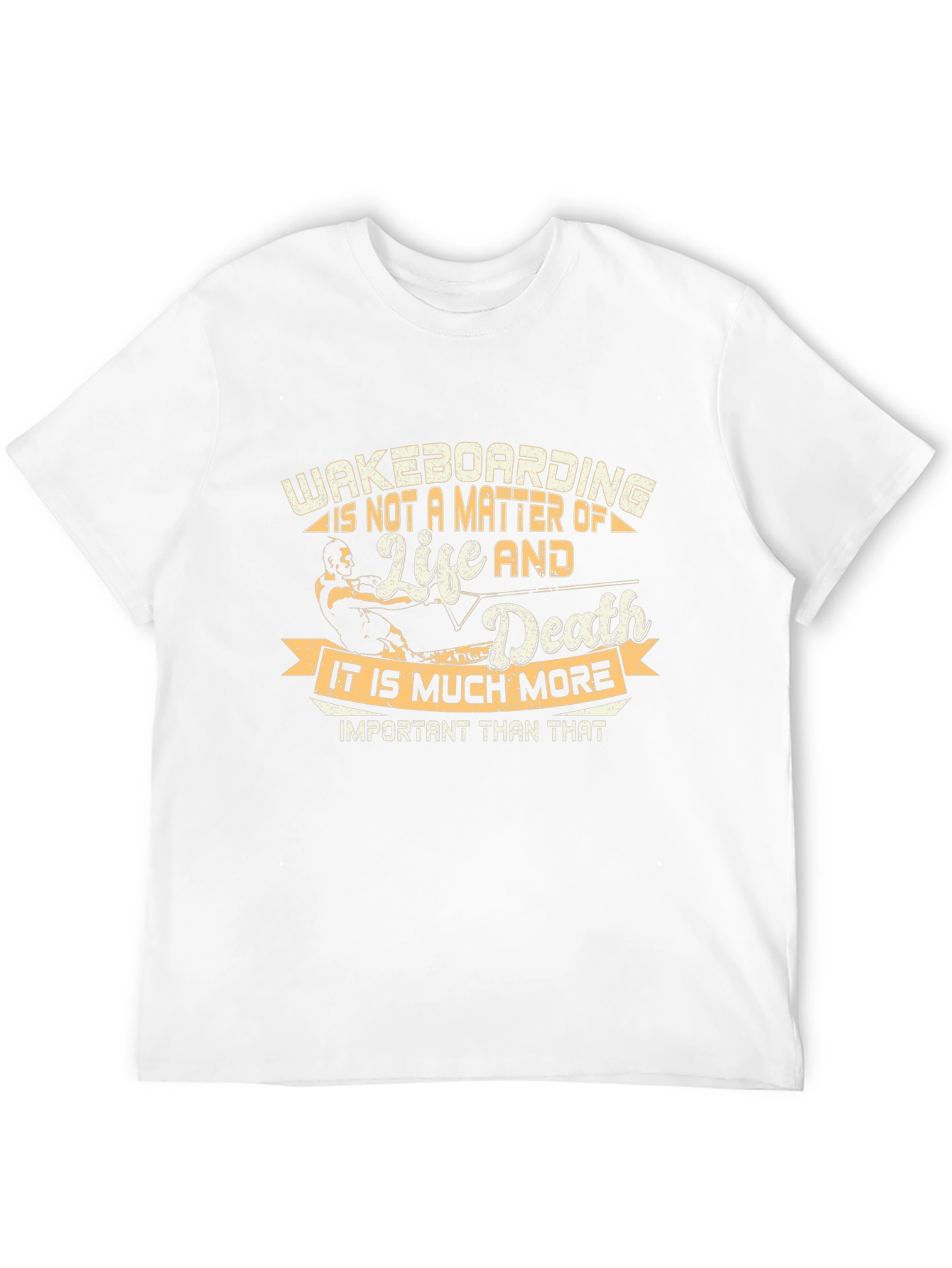 Wakeboarding Life and Death Graphic Tee