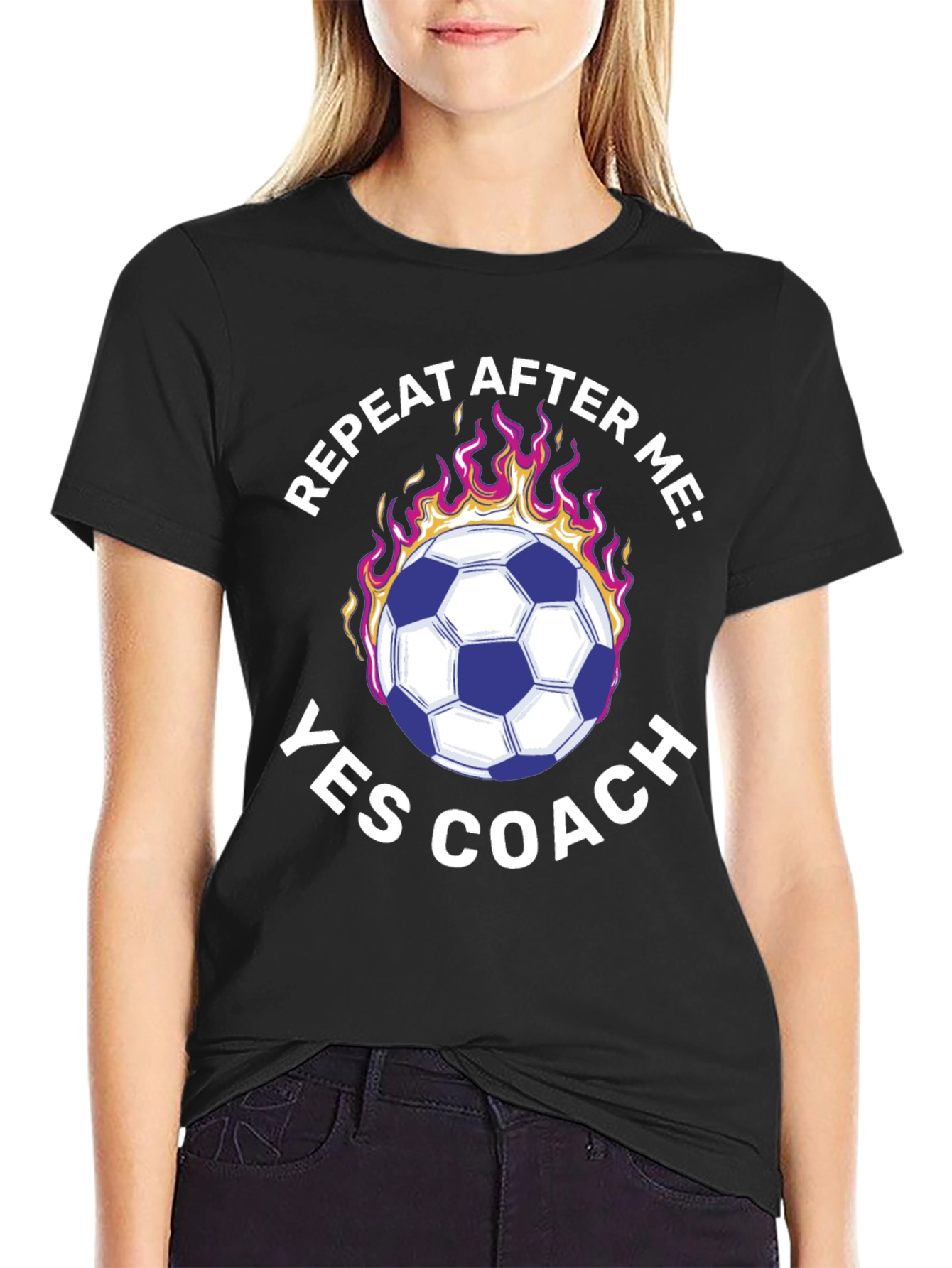 Yes Coach Soccer T-Shirt