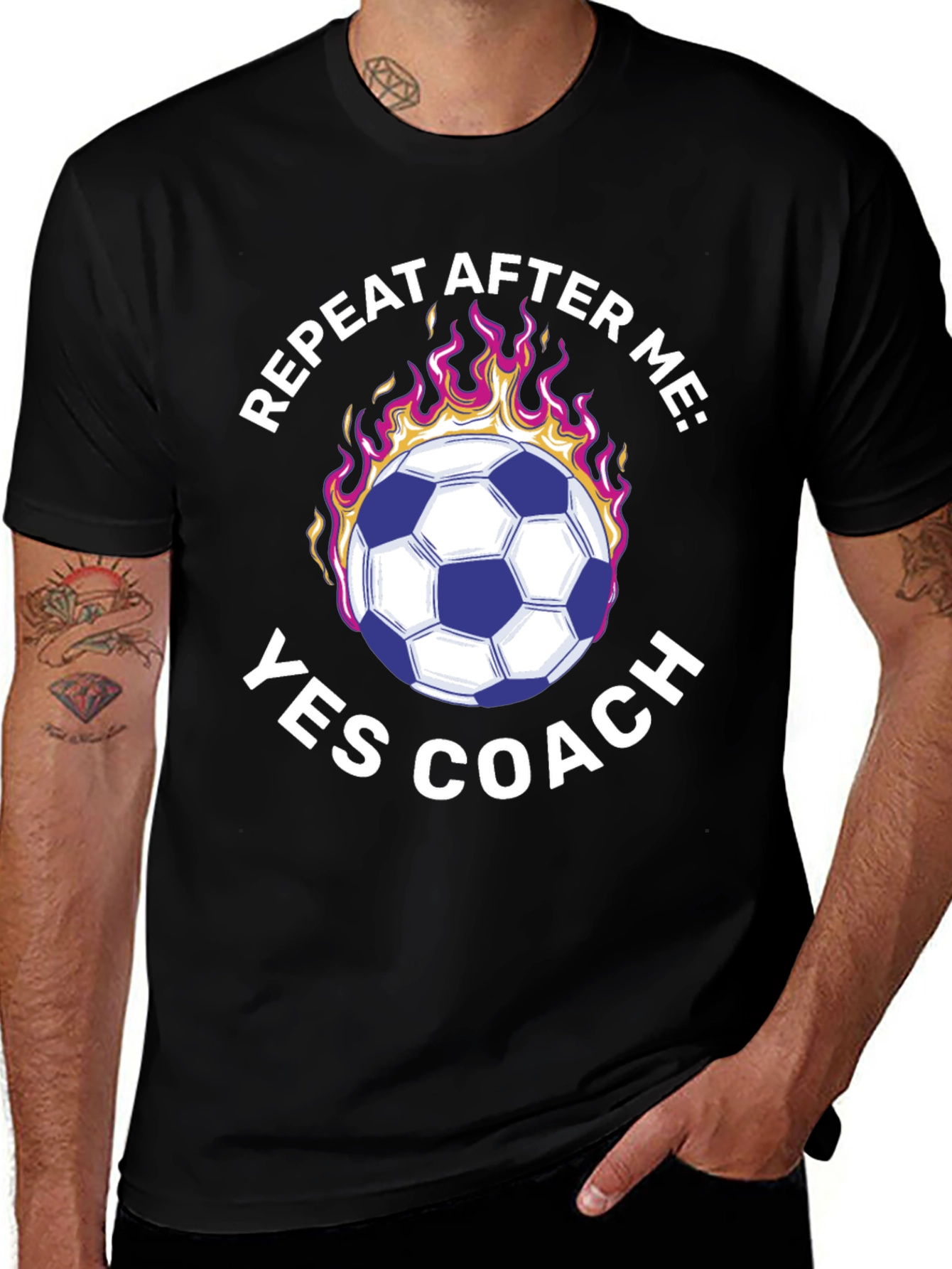 Yes Coach Soccer T-Shirt
