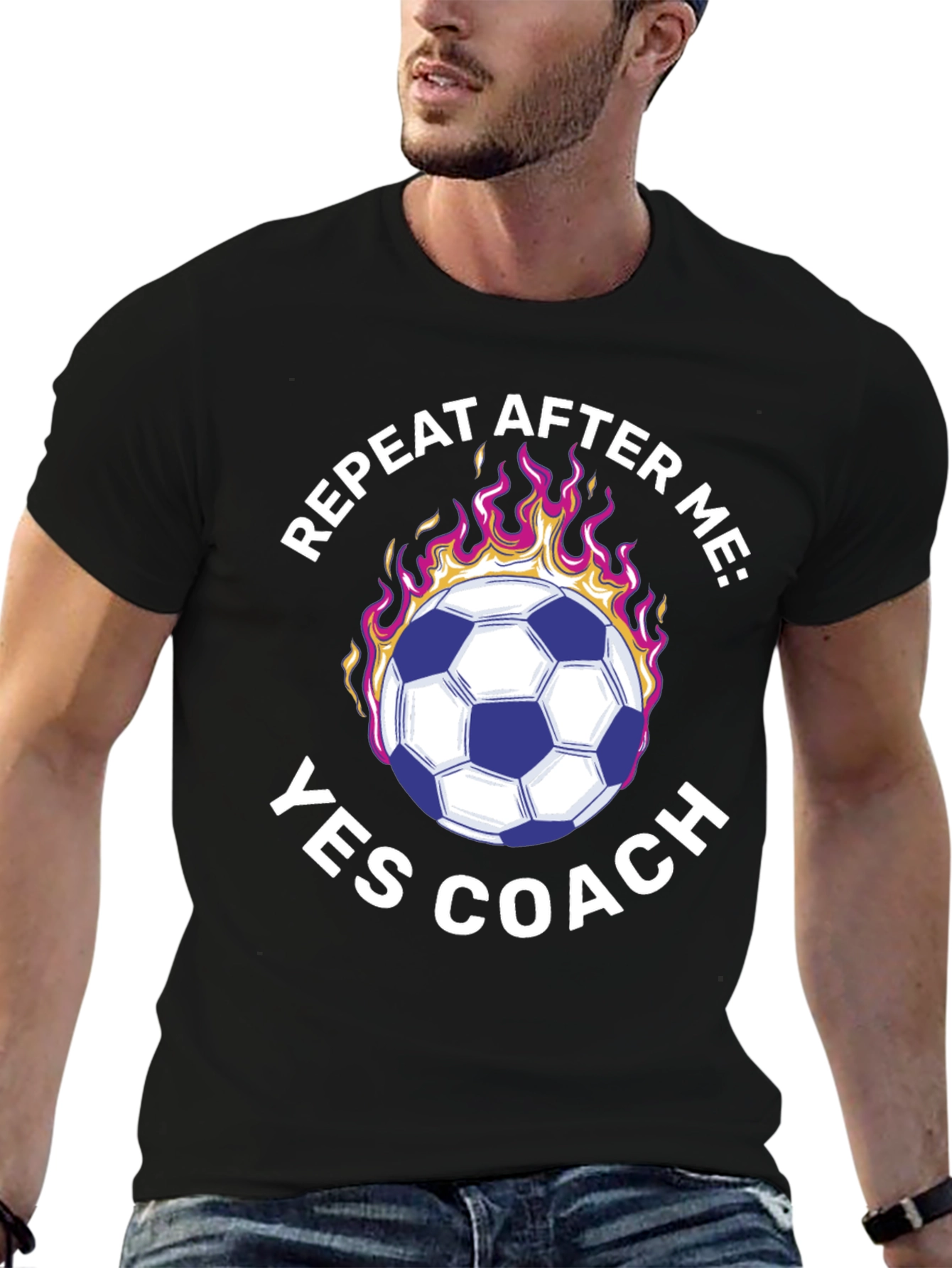Yes Coach Soccer T-Shirt