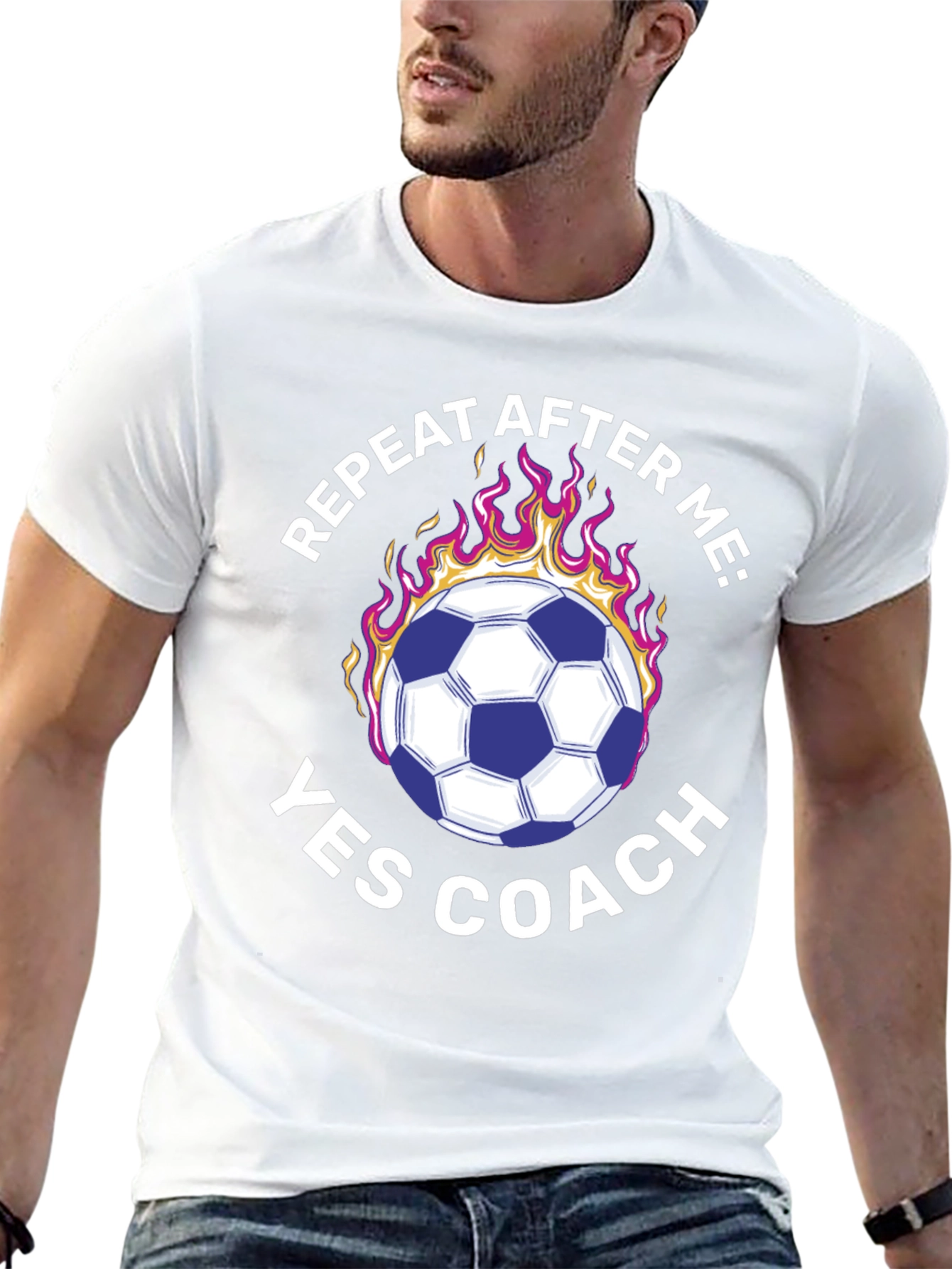 Yes Coach Soccer T-Shirt