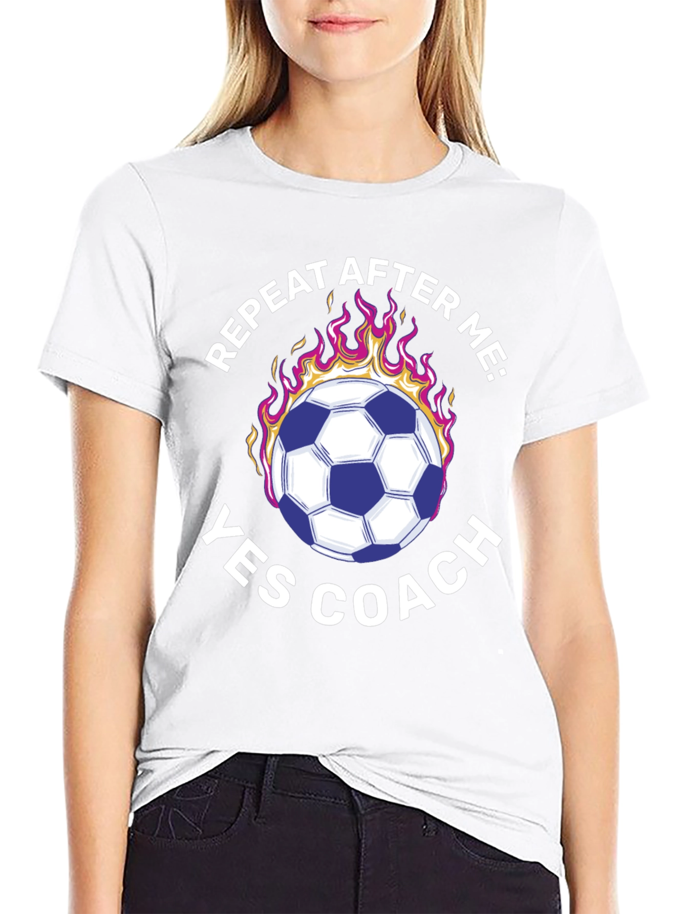 Yes Coach Soccer T-Shirt