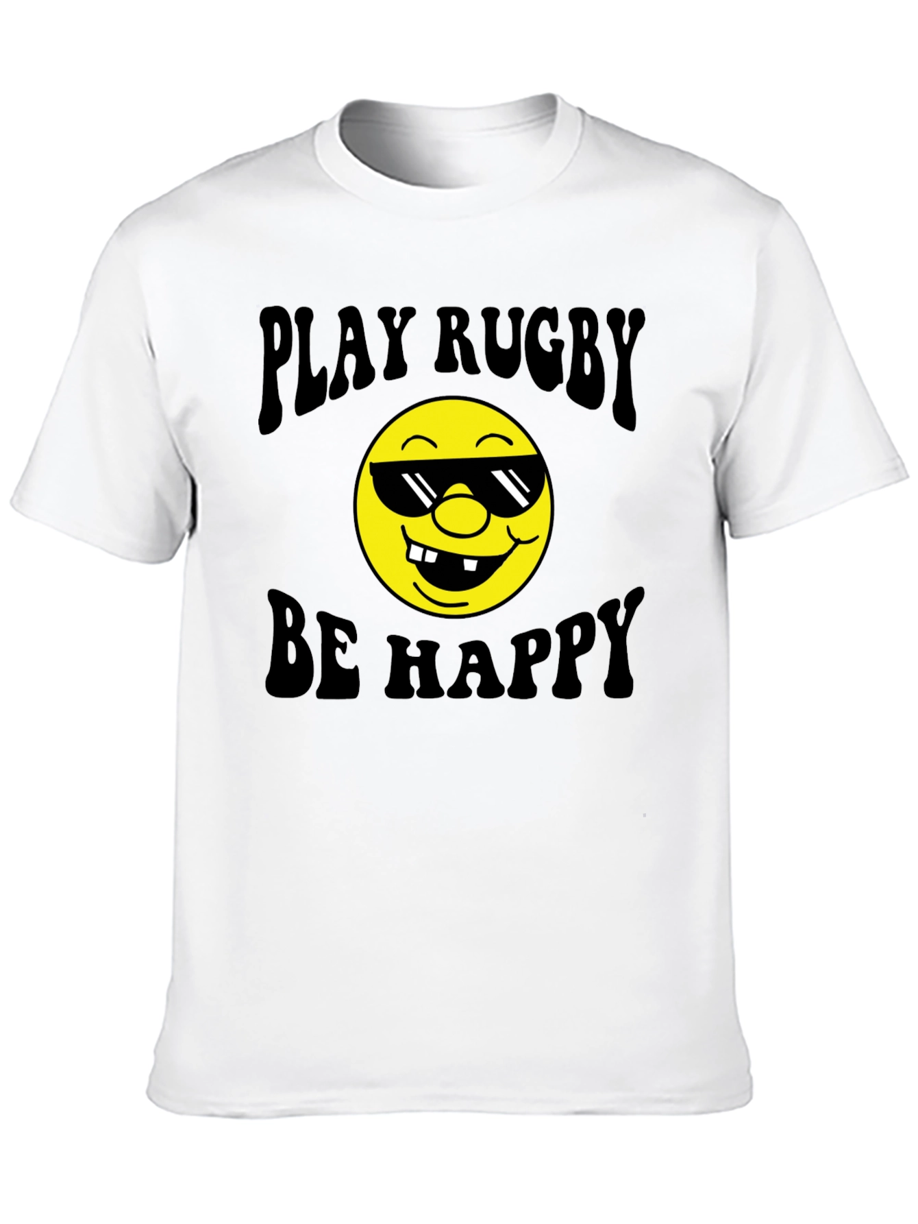 Play Rugby Be Happy T-Shirt