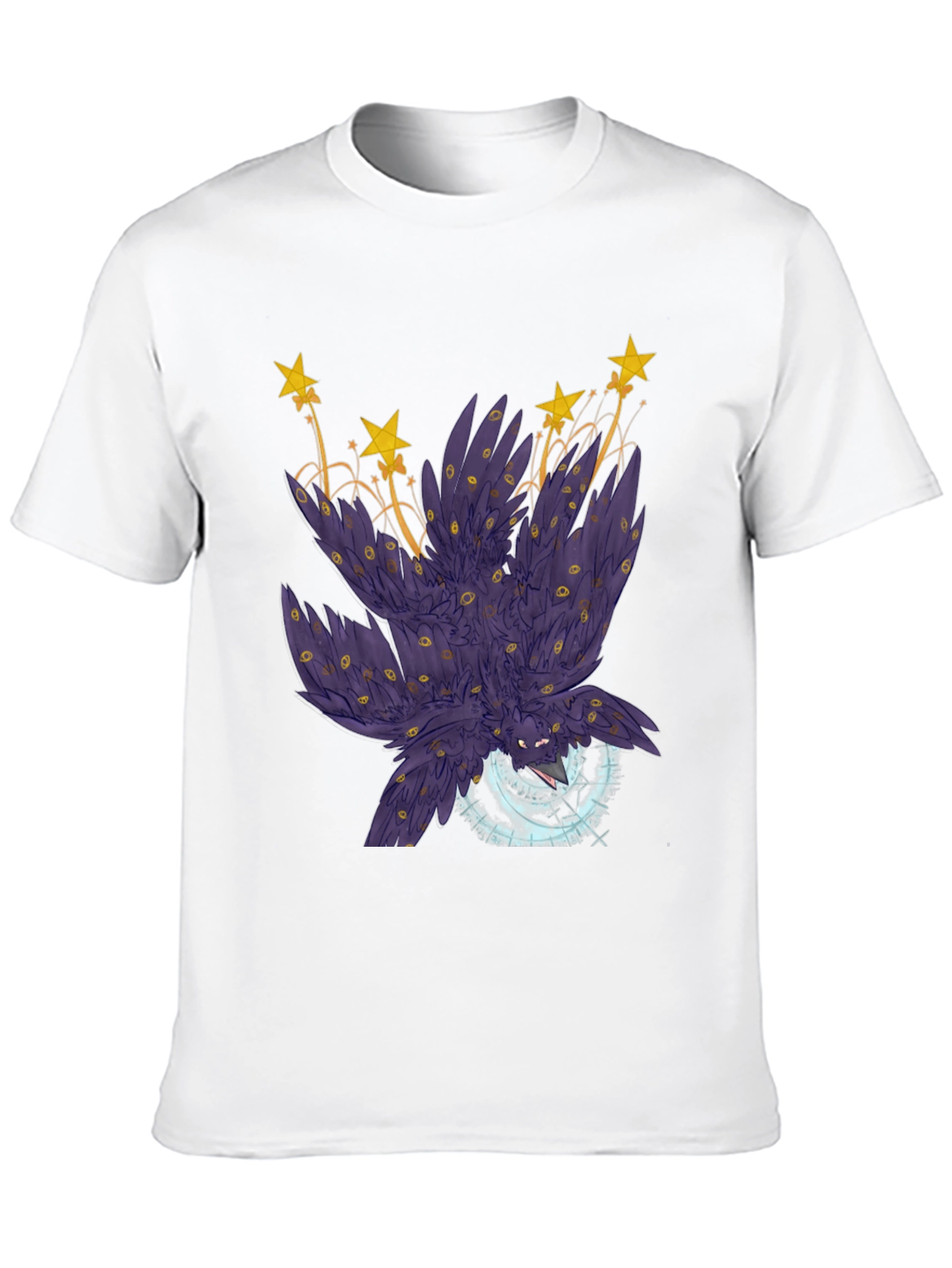 Eye-Catching Raven Star T-Shirt
