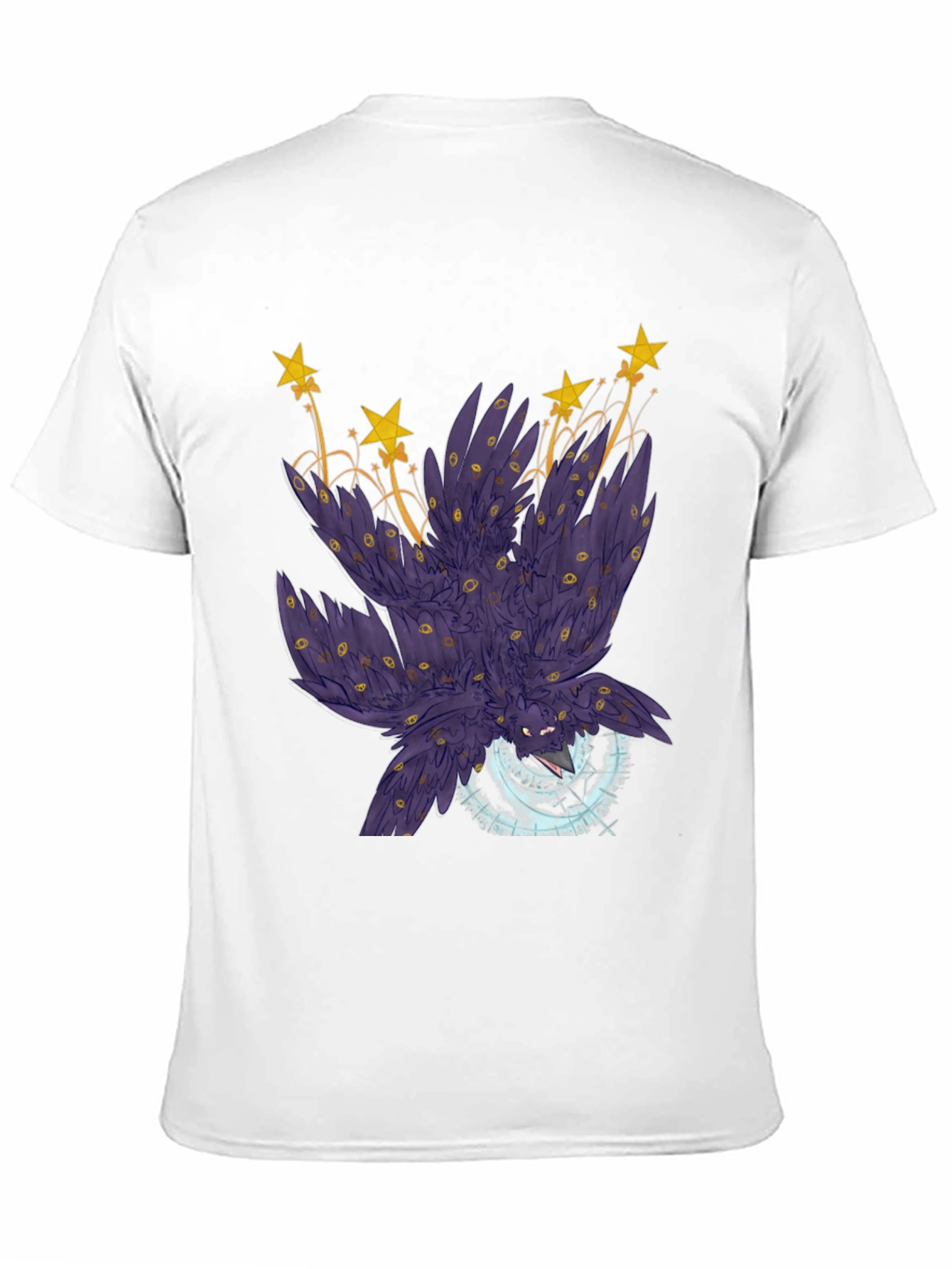 Eye-Catching Raven Star T-Shirt