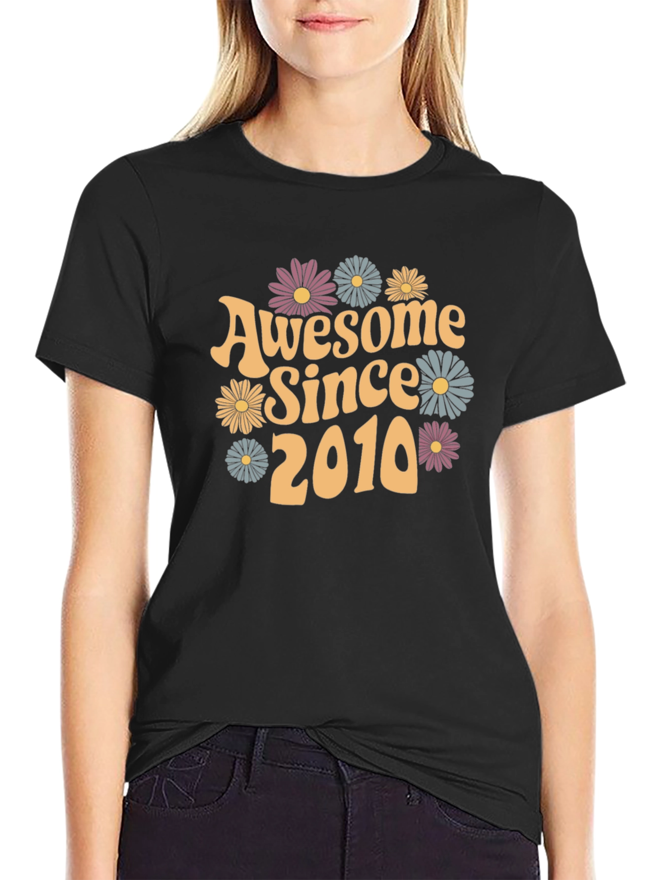 Awesome Since 2010 Graphic T-Shirt
