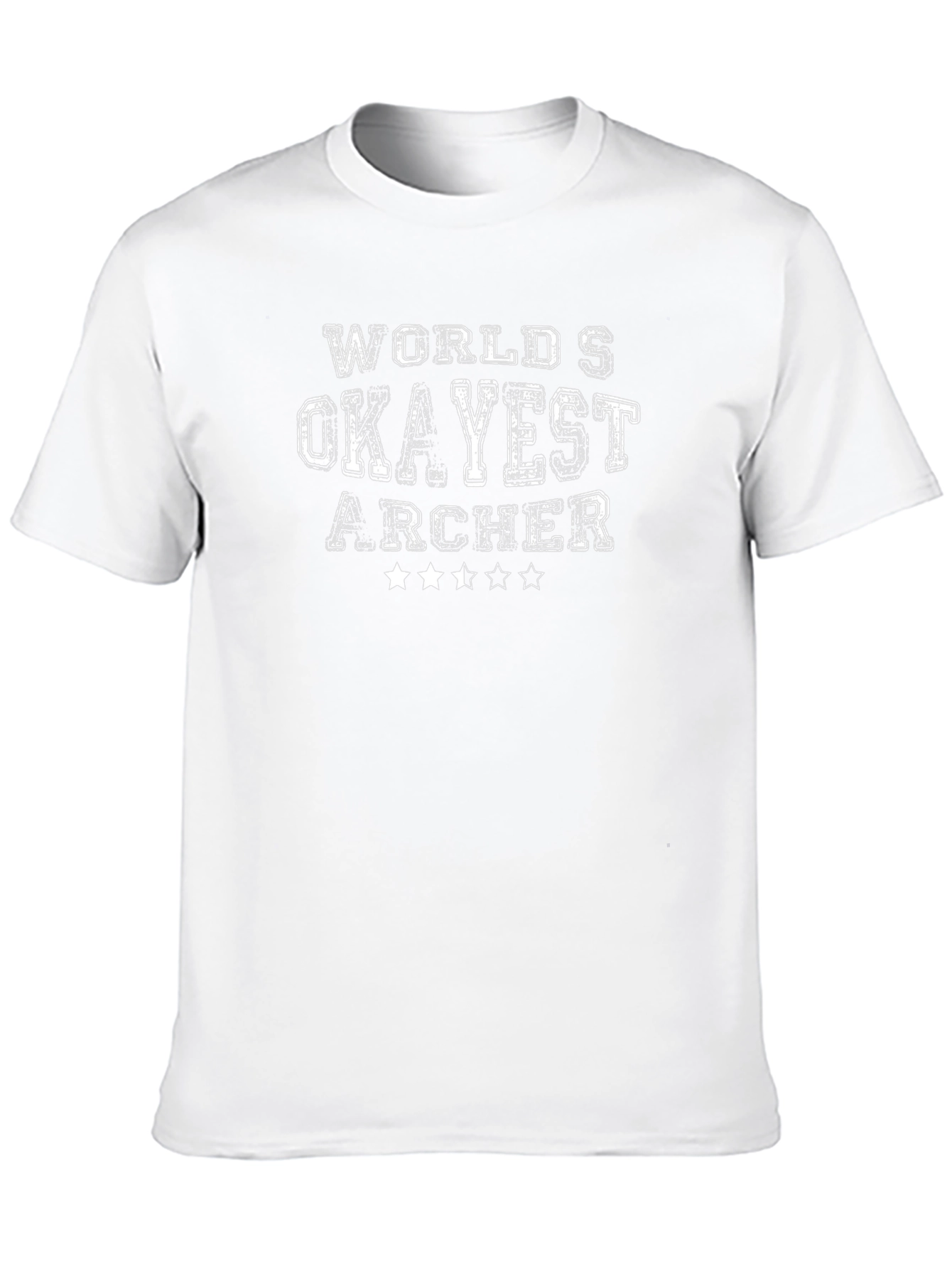 Worlds Okayest Archer Graphic T-Shirt