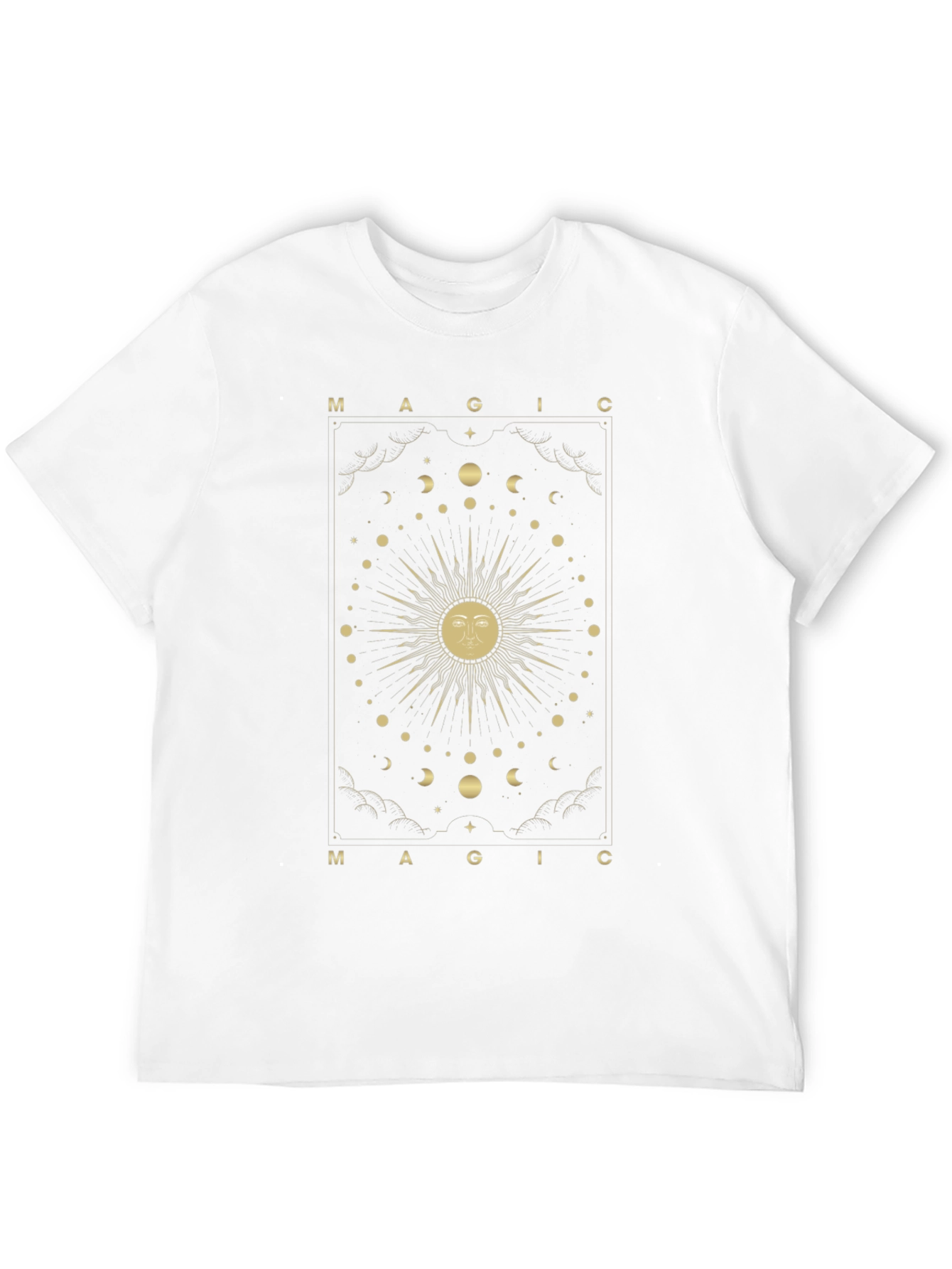 Magic Graphic Tee - Mystical Sun Design