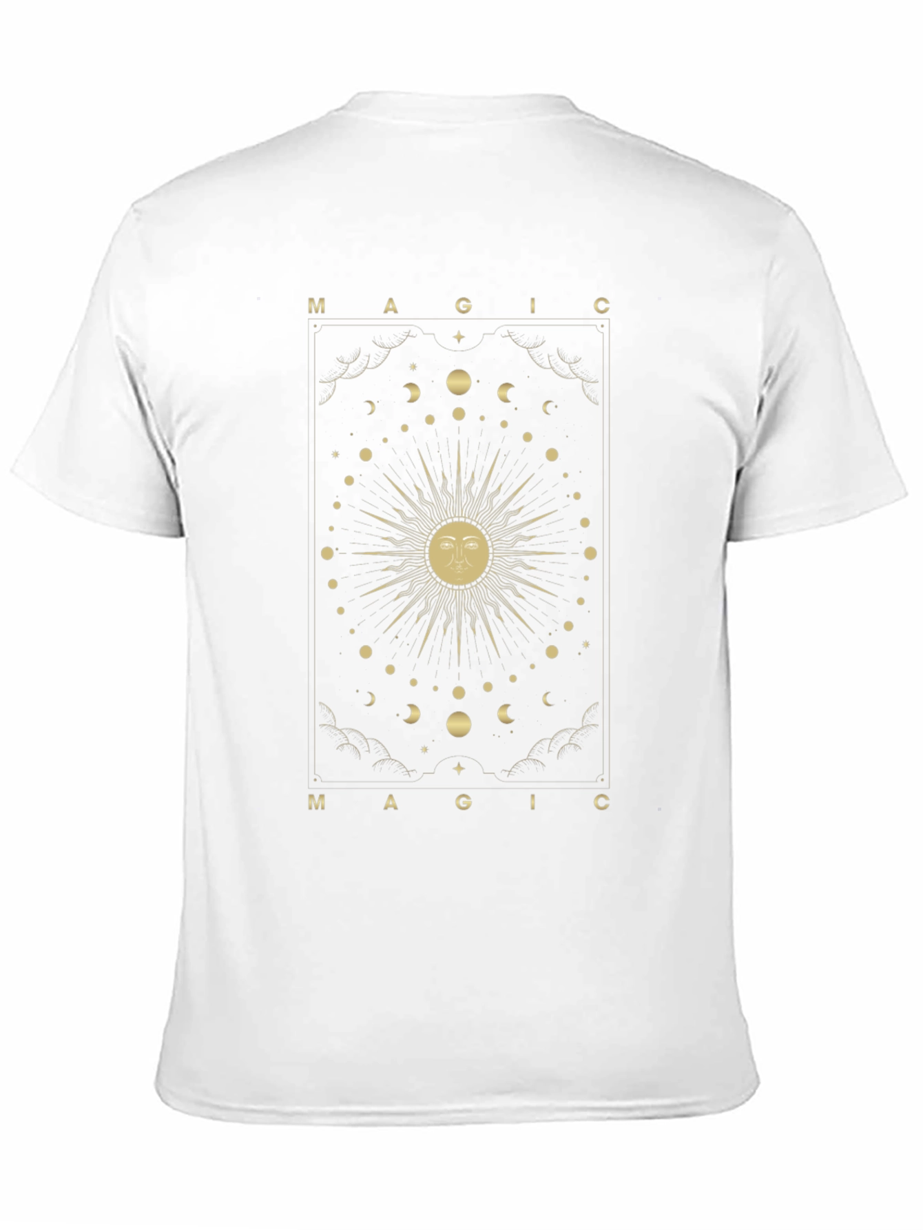Magic Graphic Tee - Mystical Sun Design