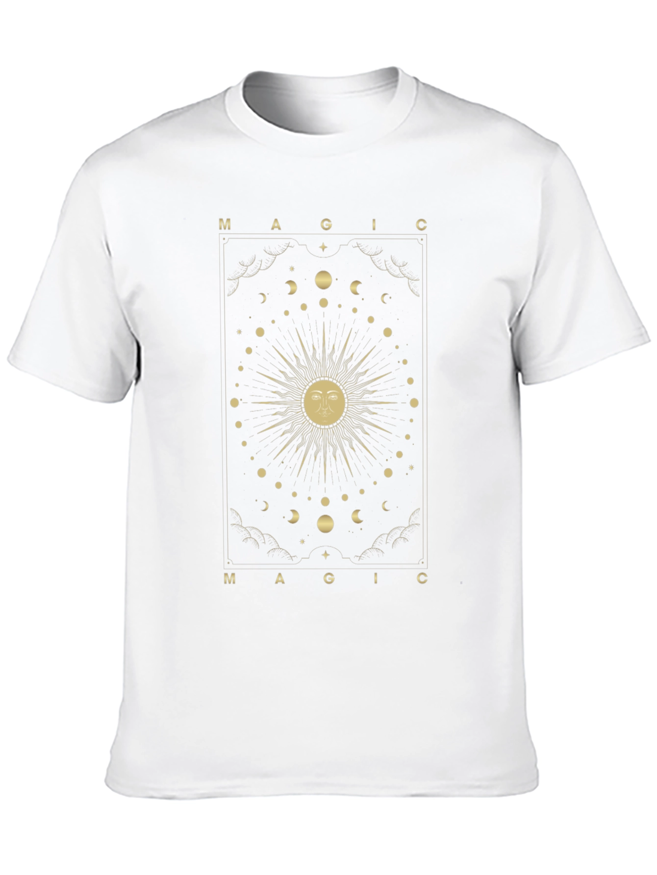 Magic Graphic Tee - Mystical Sun Design