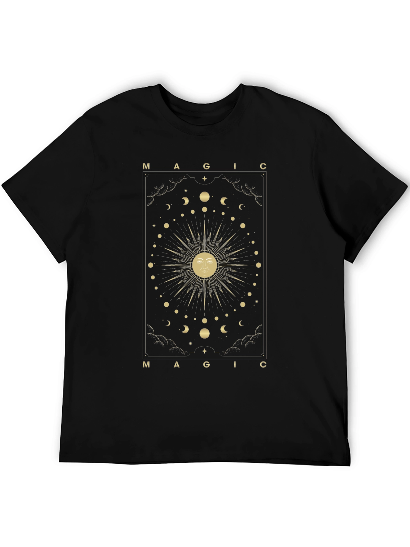 Magic Graphic Tee - Mystical Sun Design