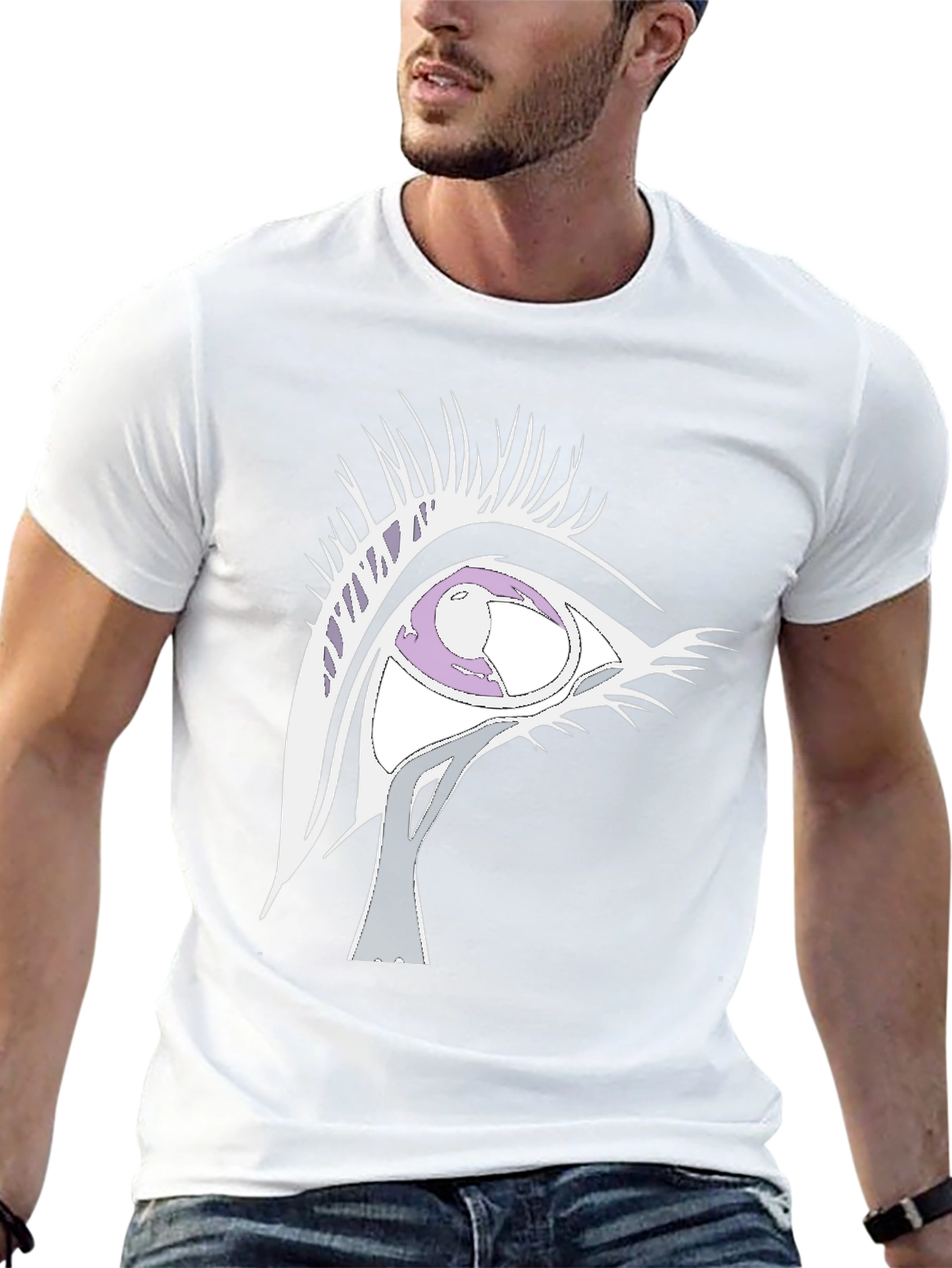 Eye Graphic T-Shirt - Unique Art Tee