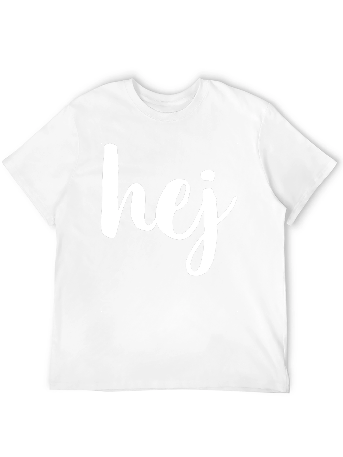 Hej Graphic Tee - Casual Comfort