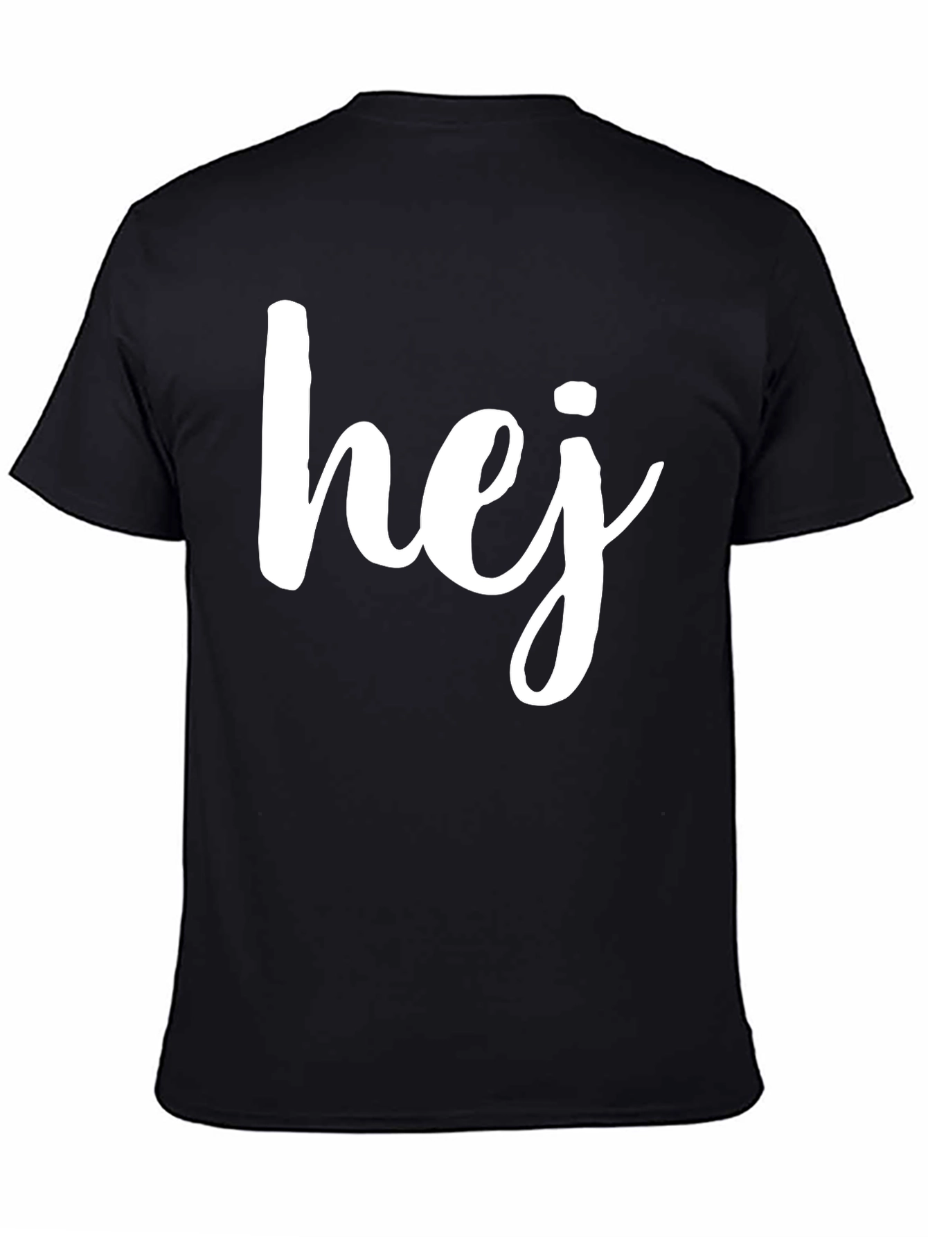 Hej Graphic Tee - Casual Comfort