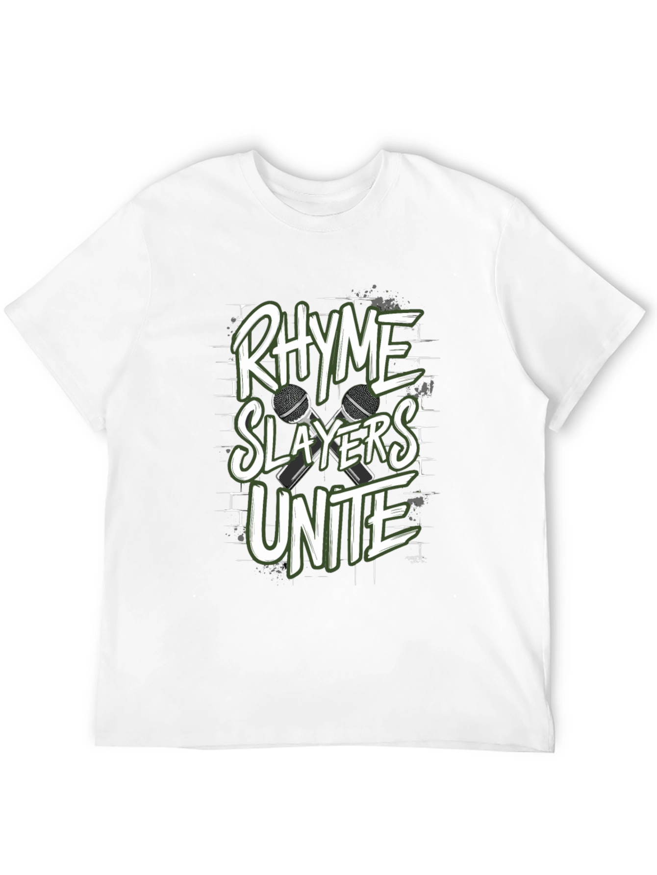 Rhyme Slayers Unite Black T-Shirt
