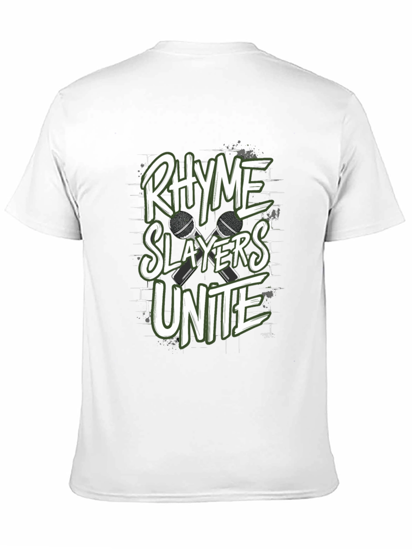 Rhyme Slayers Unite Black T-Shirt