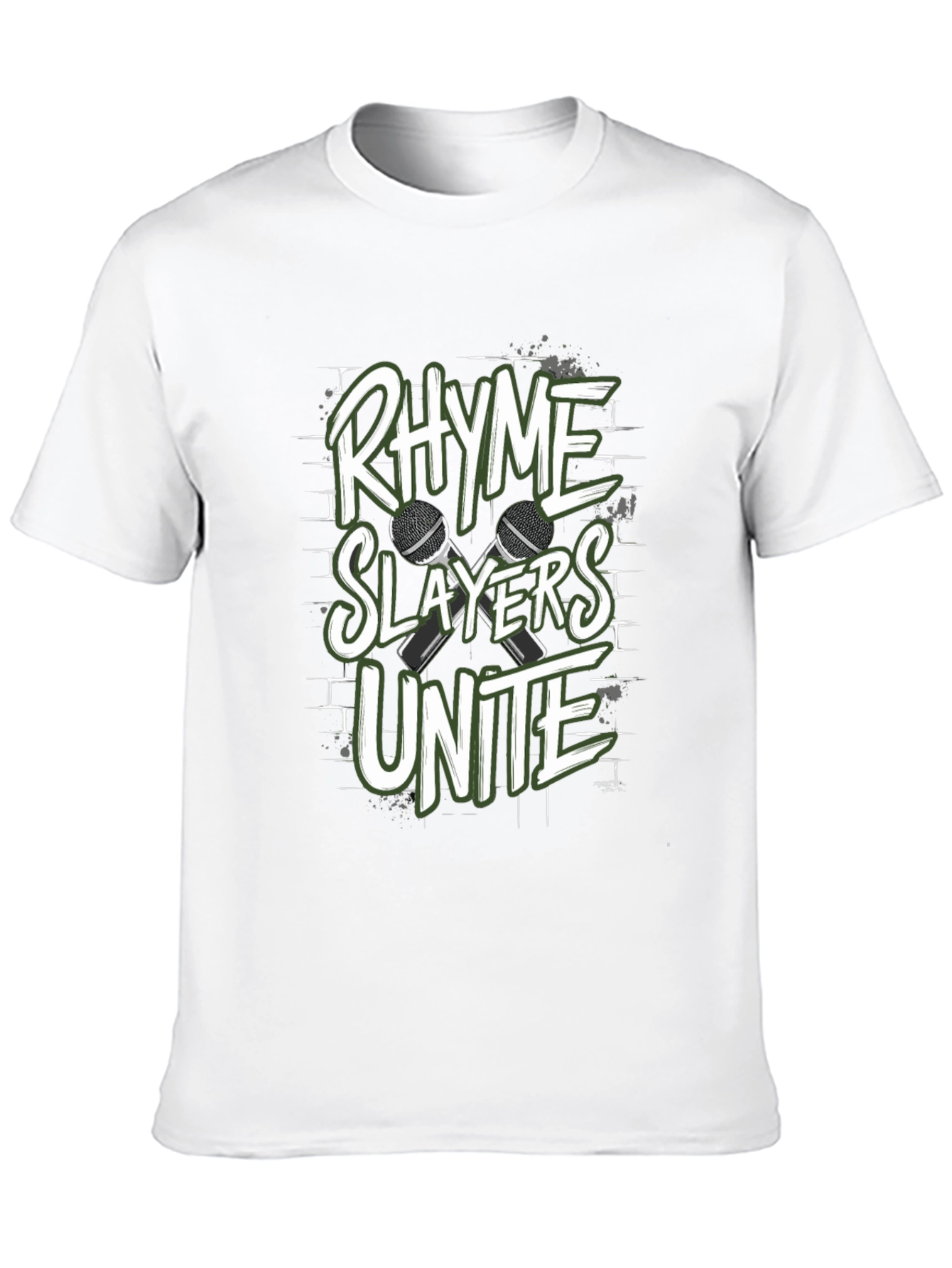 Rhyme Slayers Unite Black T-Shirt