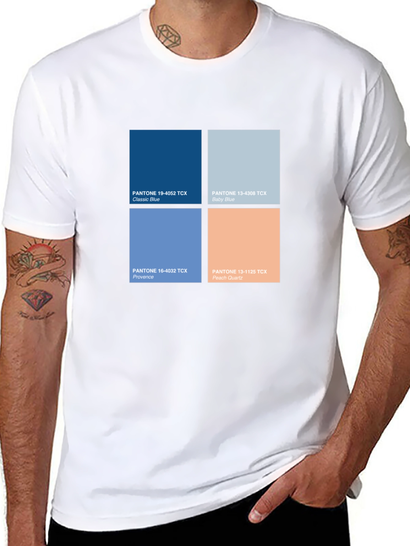 Pantone Color Block T-Shirt