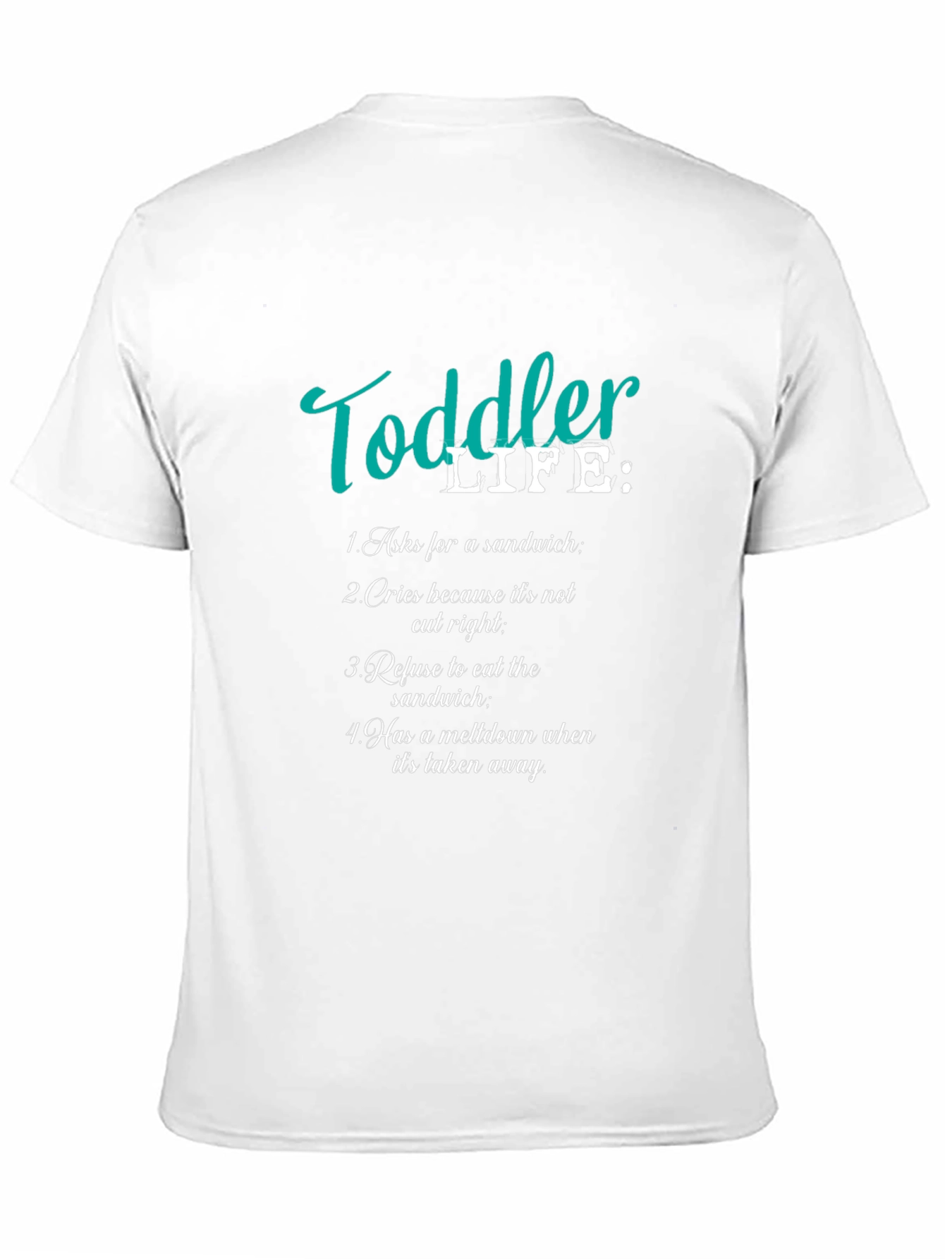 Toddler Life T-Shirt - Funny Parent Tee